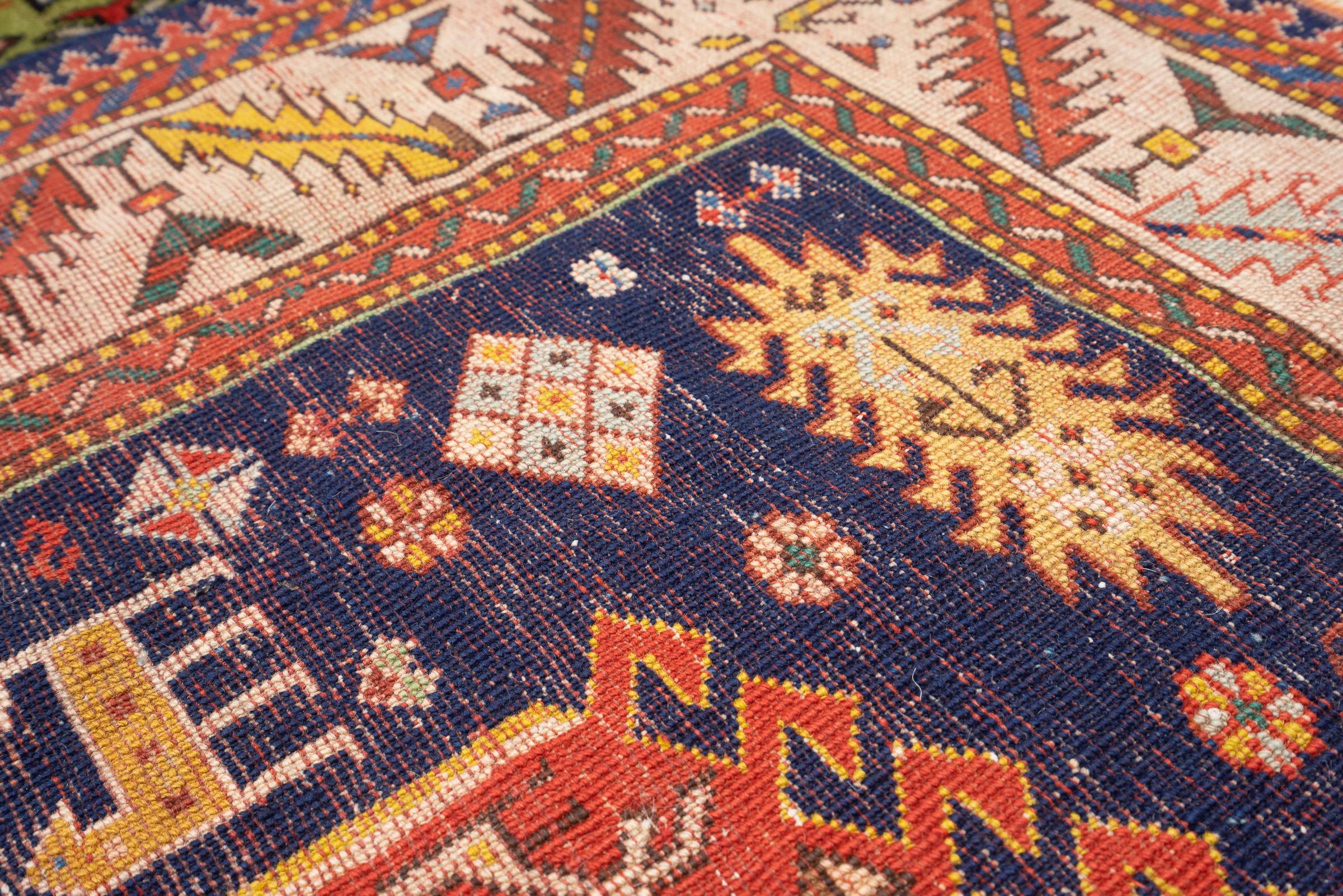 Antique Fine Qara Dagh (Kazak) Persian Rug