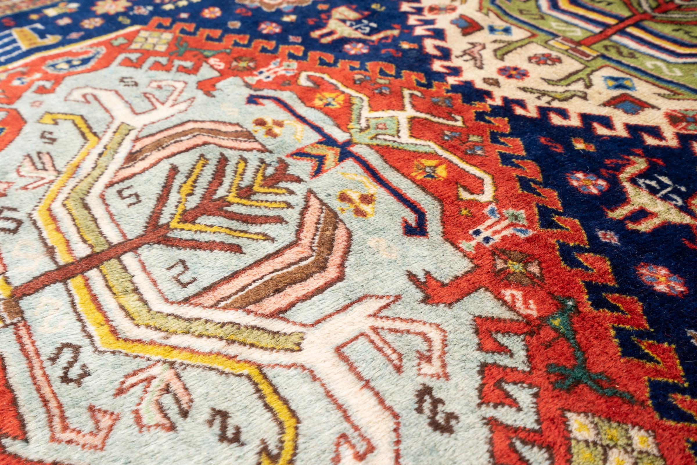 Antique Fine Qara Dagh (Kazak) Persian Rug