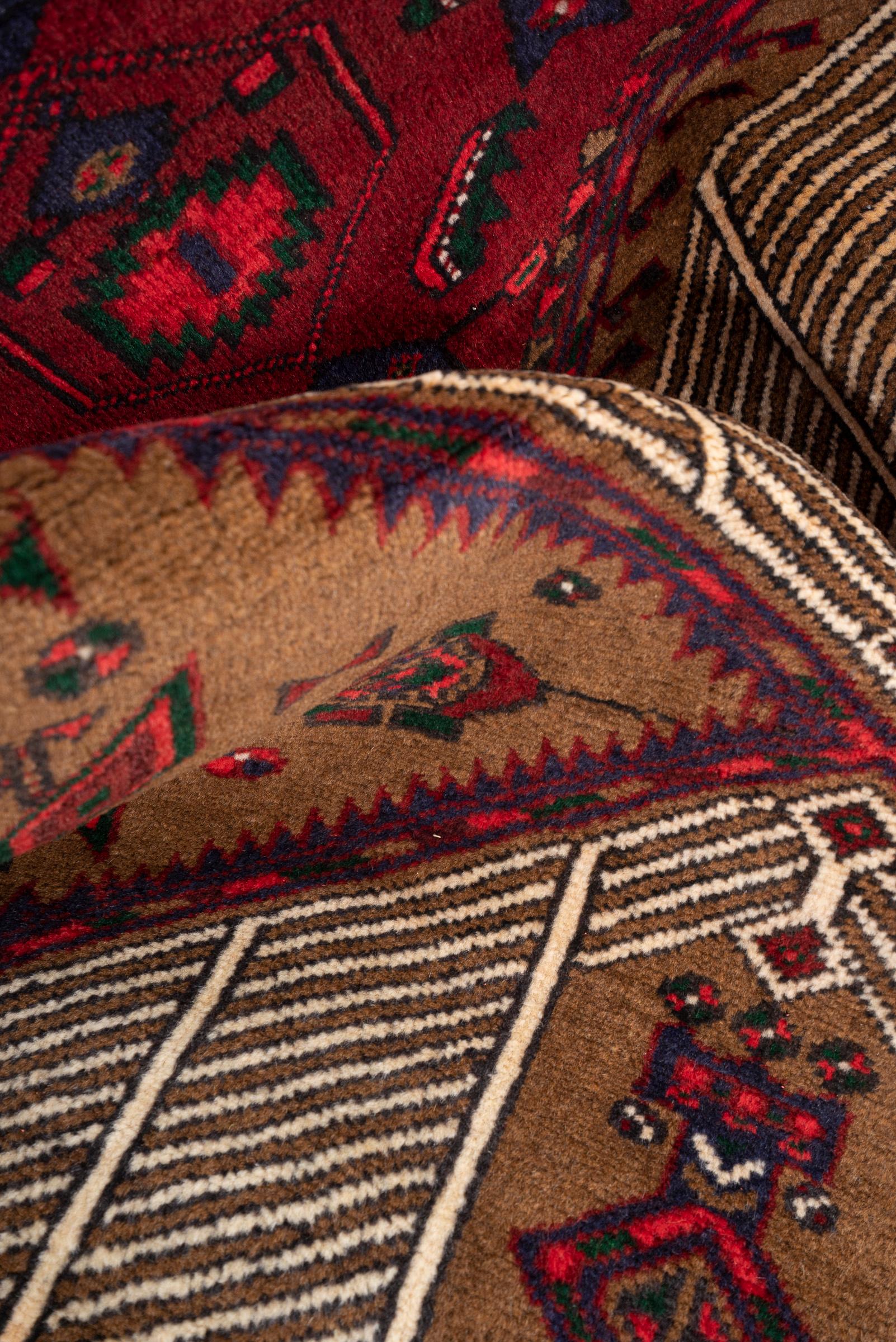 Sarab Triple Toranj Persian Runner Rug