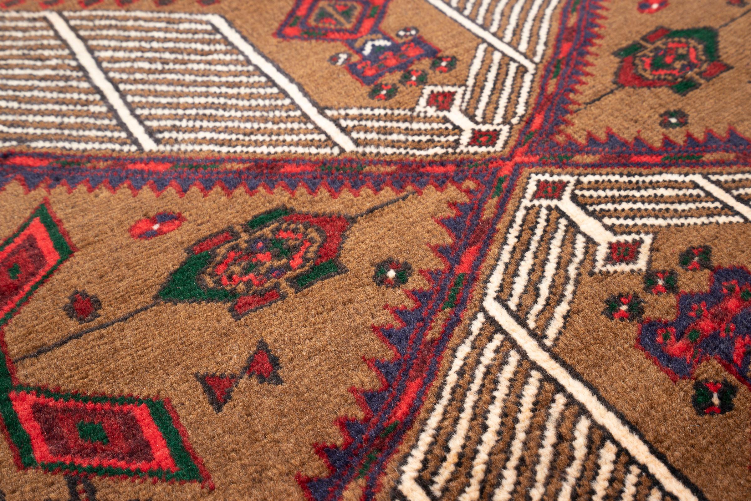 Sarab Triple Toranj Persian Runner Rug
