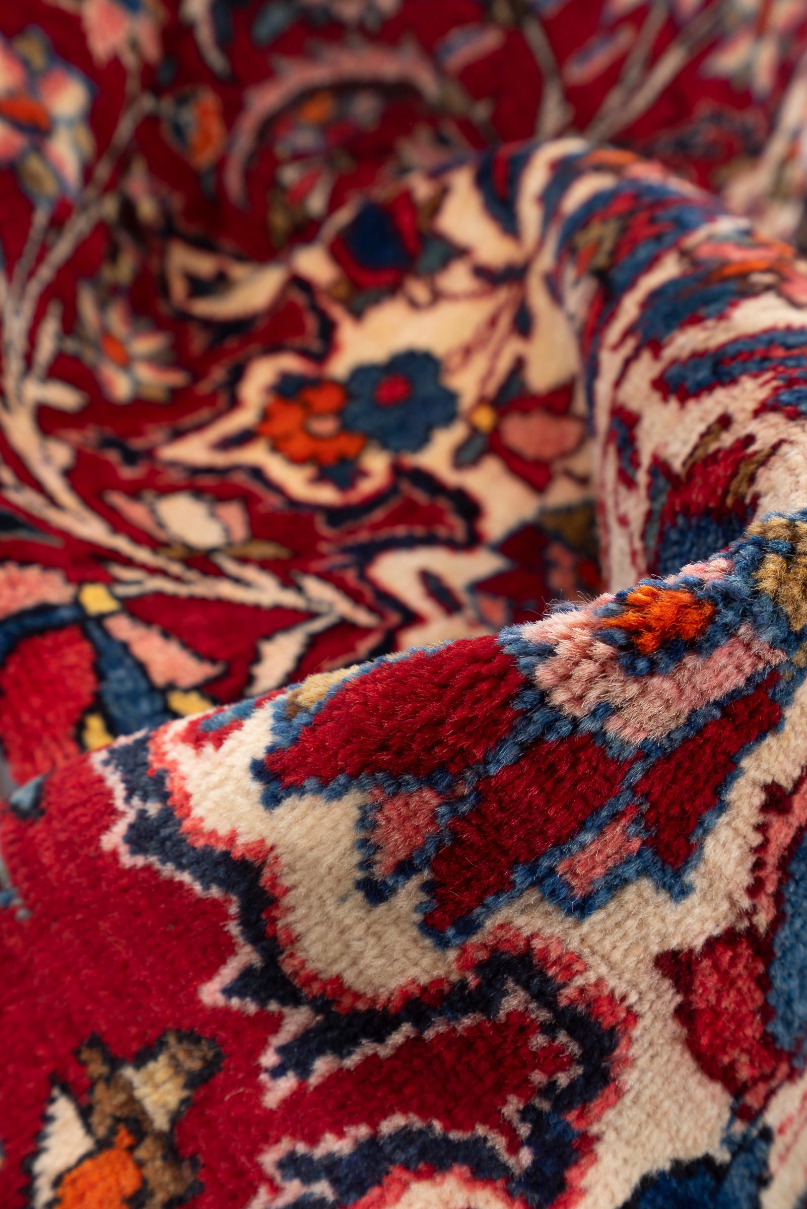 Bakhtiari Fine Lachak Toranj Persian Rug