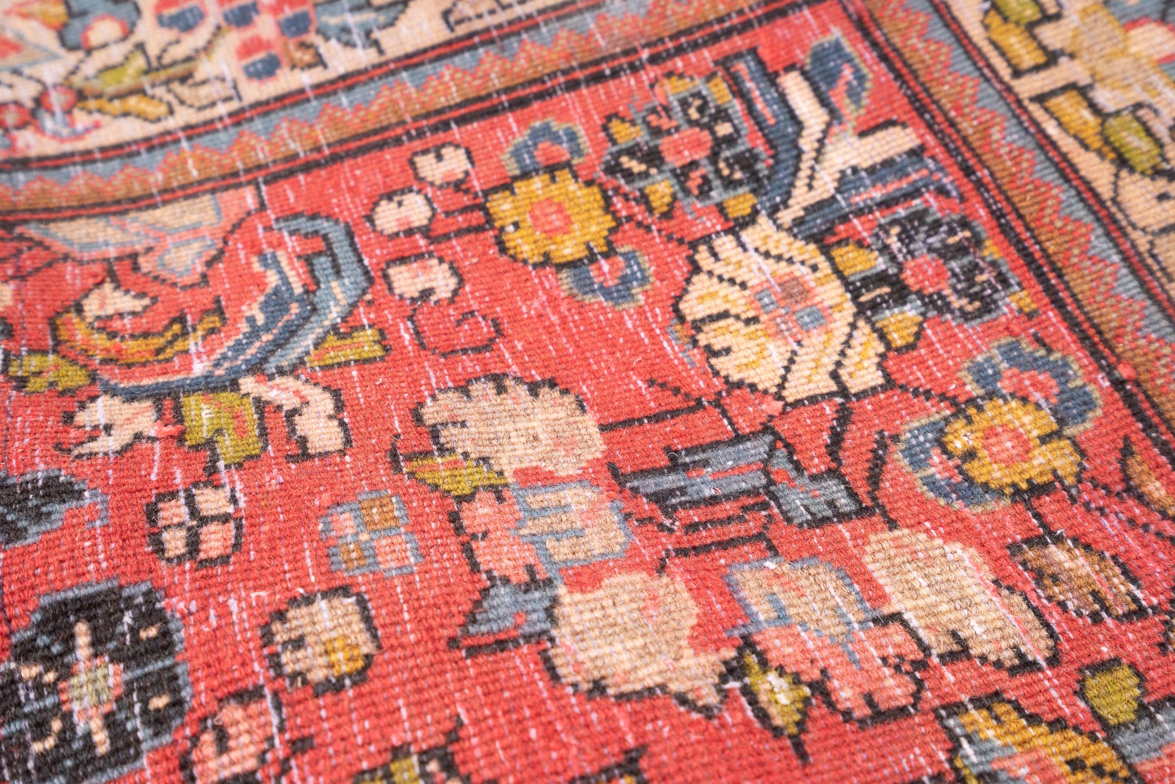 Vintage Sarouk Afshan Fine Persian Rug