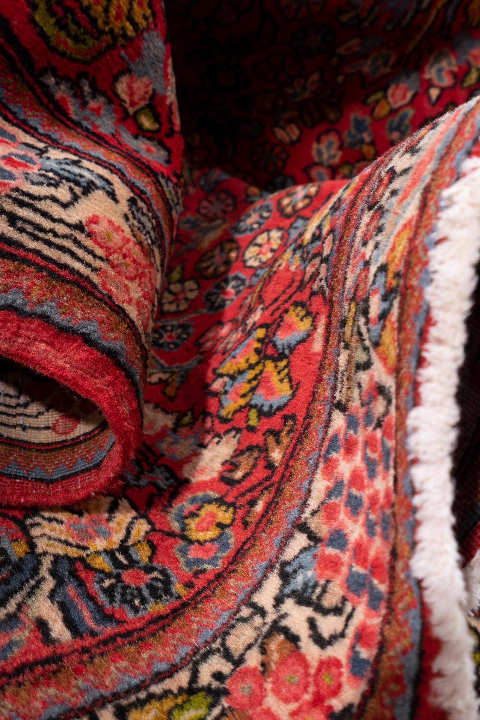 Vintage Sarouk Afshan Fine Persian Rug