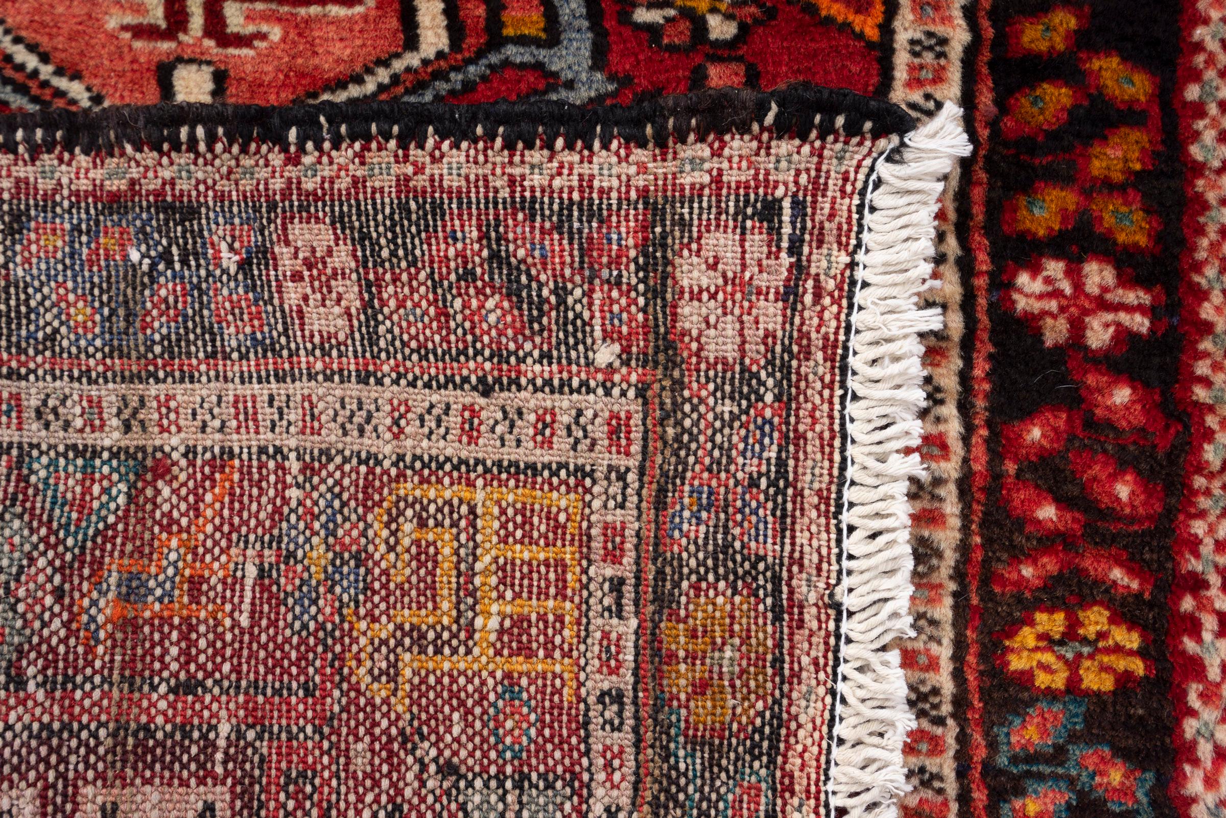 Vintage Qaraja Persian Runner Rug