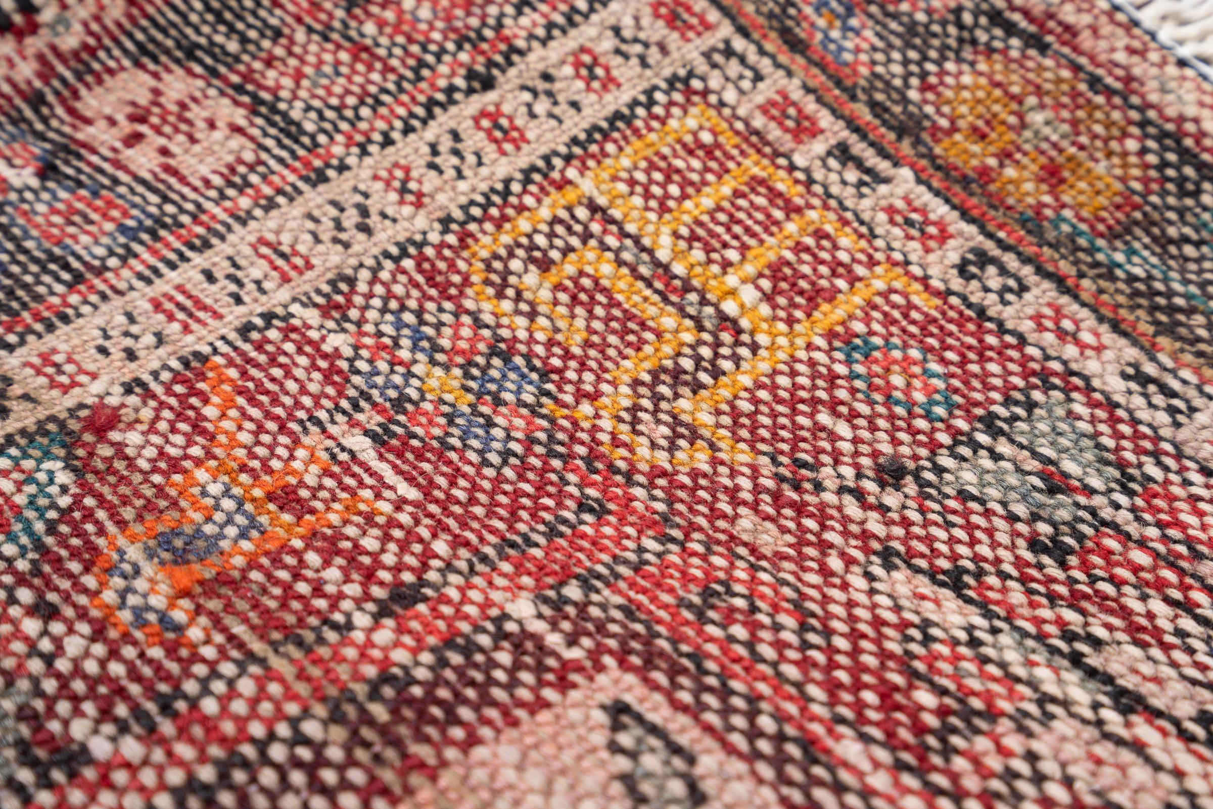 Vintage Qaraja Persian Runner Rug