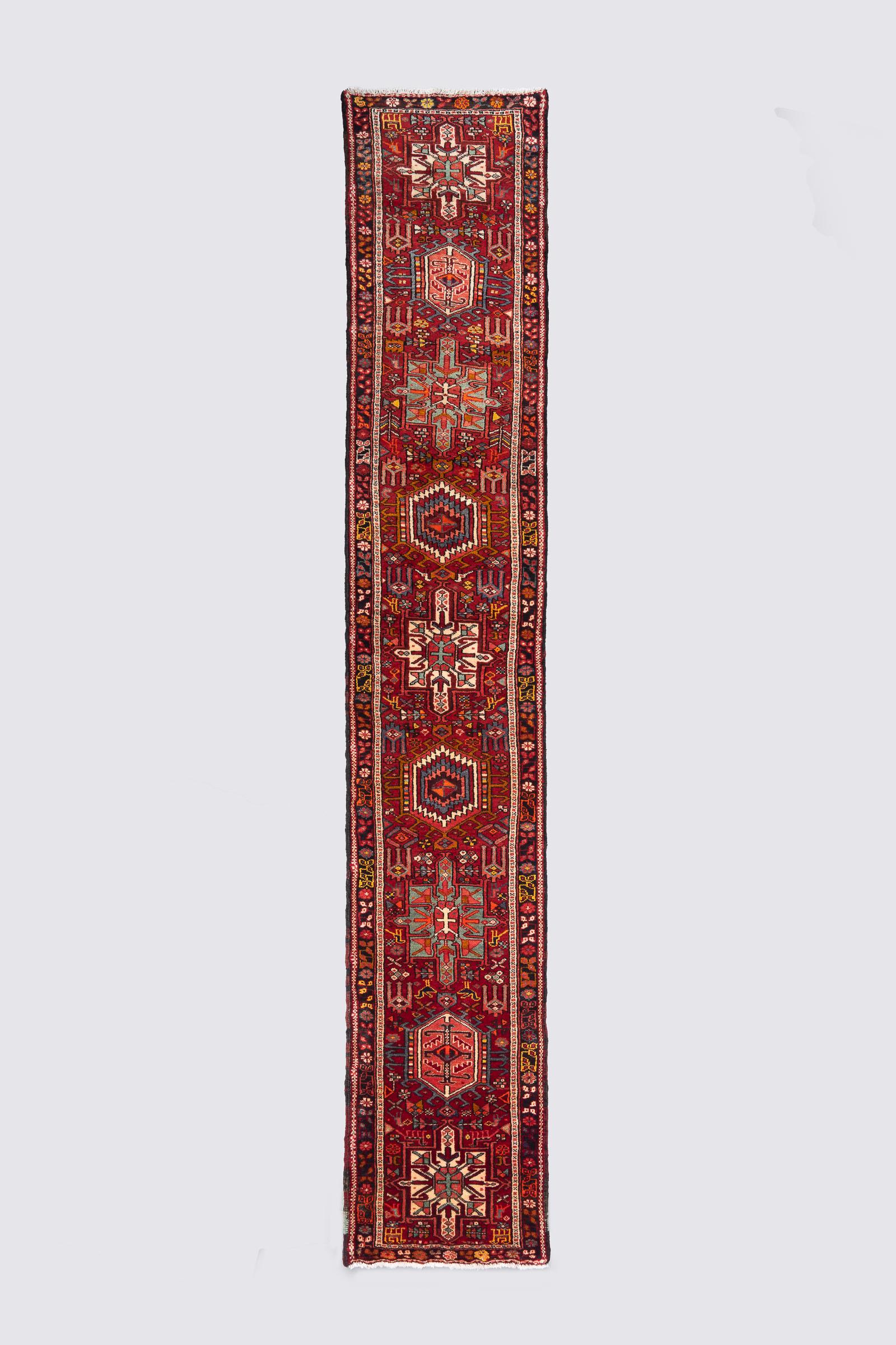 Vintage Qaraja Carpet Runner 2.9SQM
