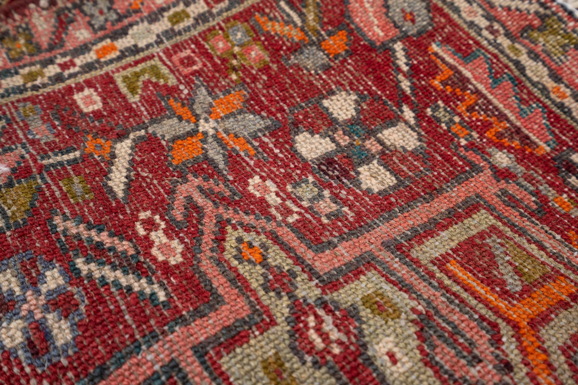 Vintage Qaraja Persian Runner Rug