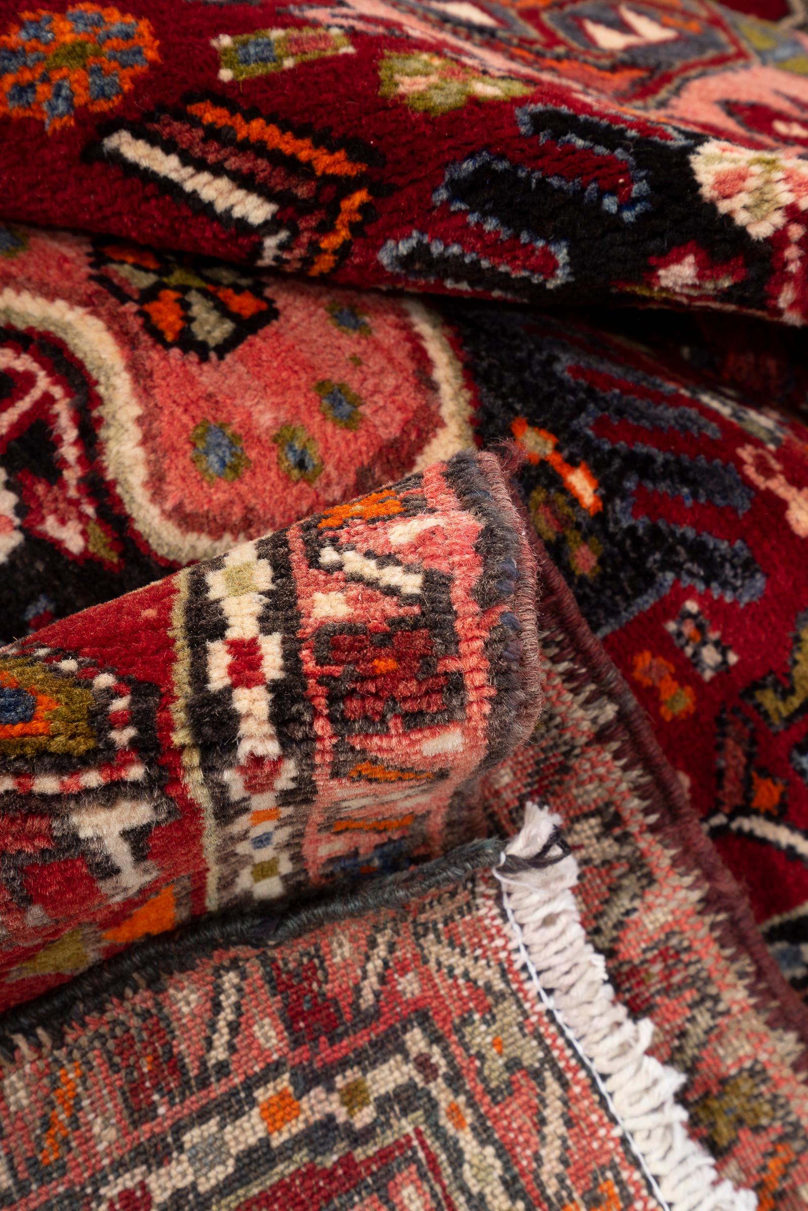 Vintage Qaraja Persian Runner Rug