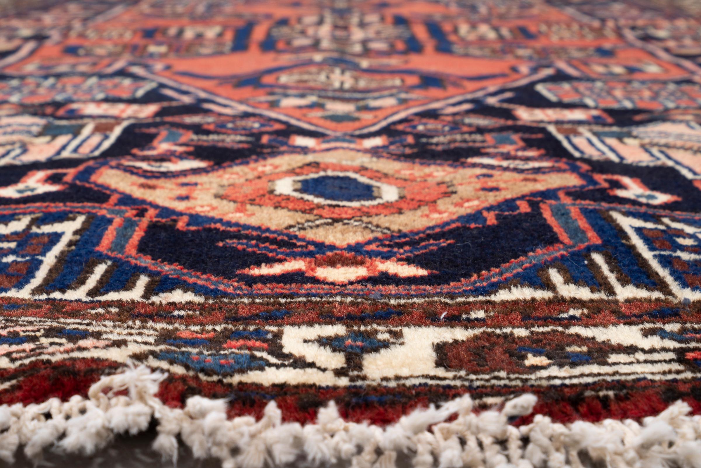 Vintage Nahavand Qaliche Persian Rug