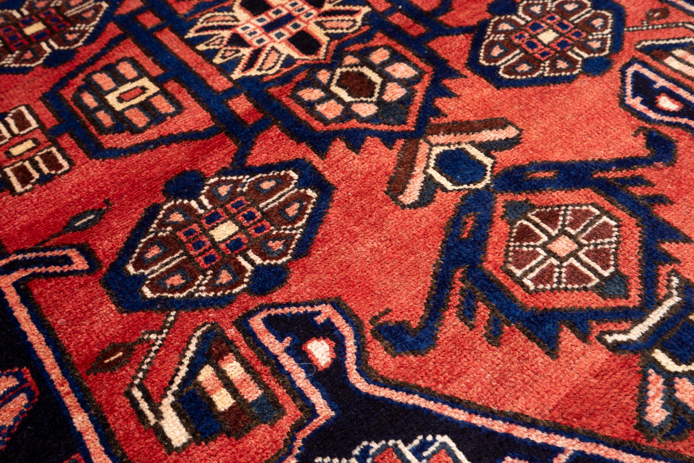 Vintage Nahavand Qaliche Persian Rug