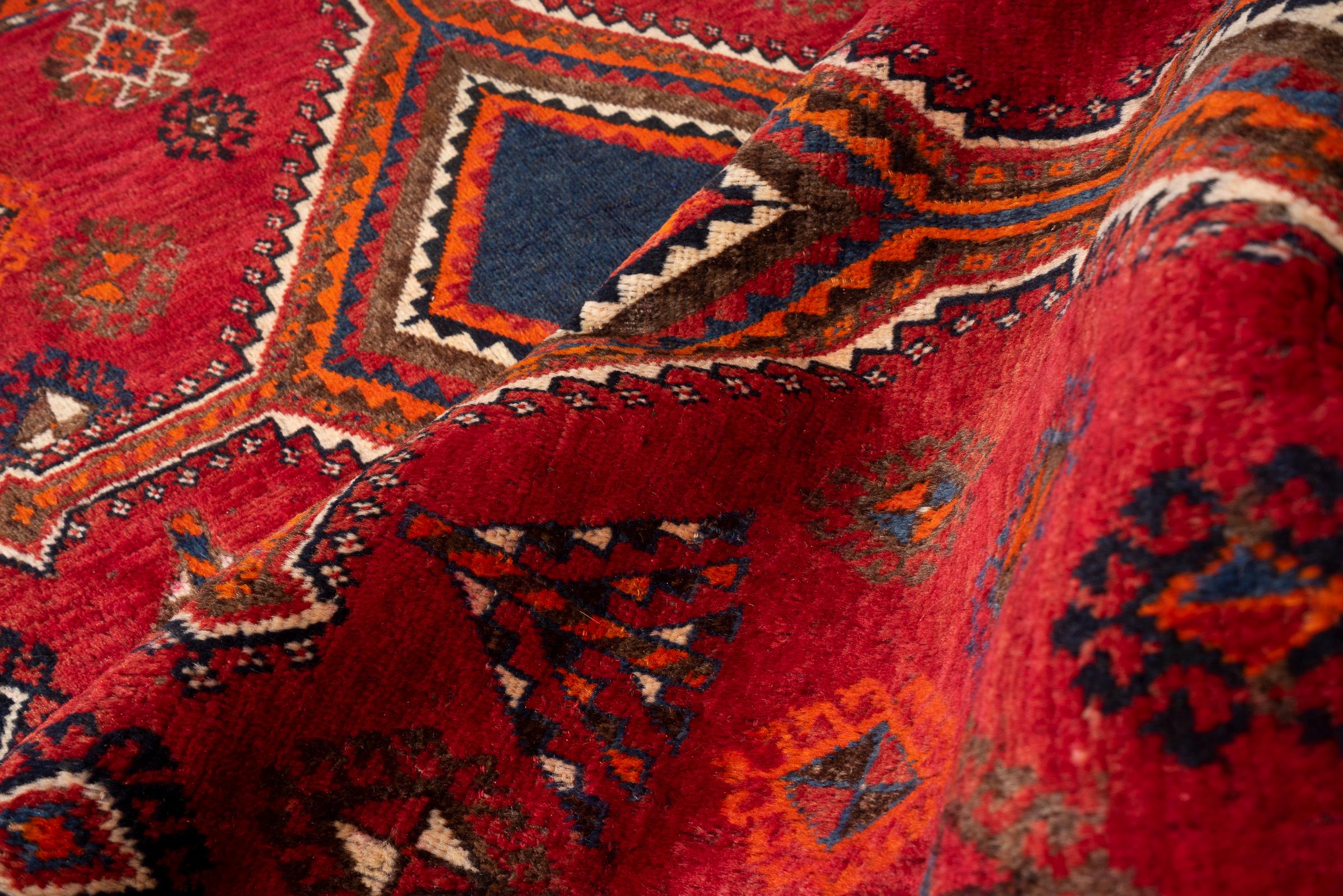 Antique Lor Fars Persian Rug