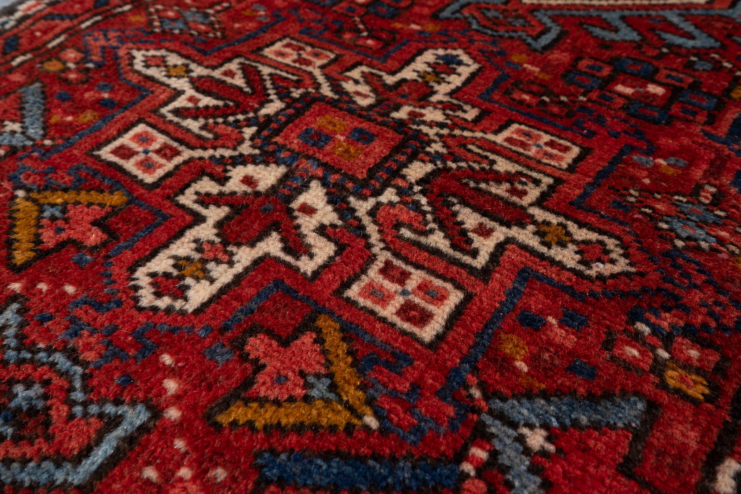 Vintage Qaraja Persian Runner Rug