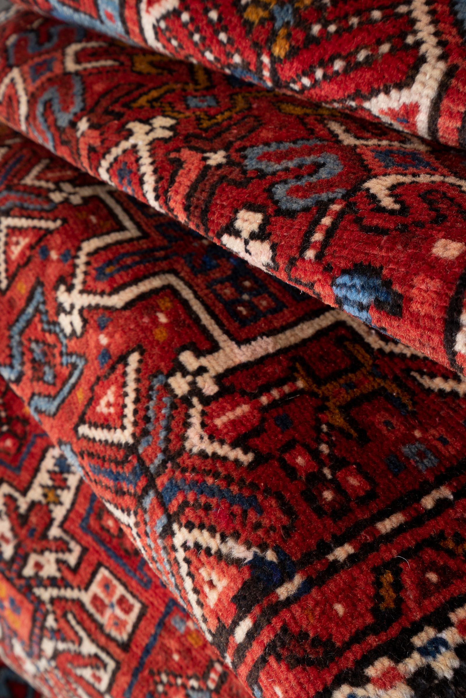 Vintage Qaraja Persian Runner Rug