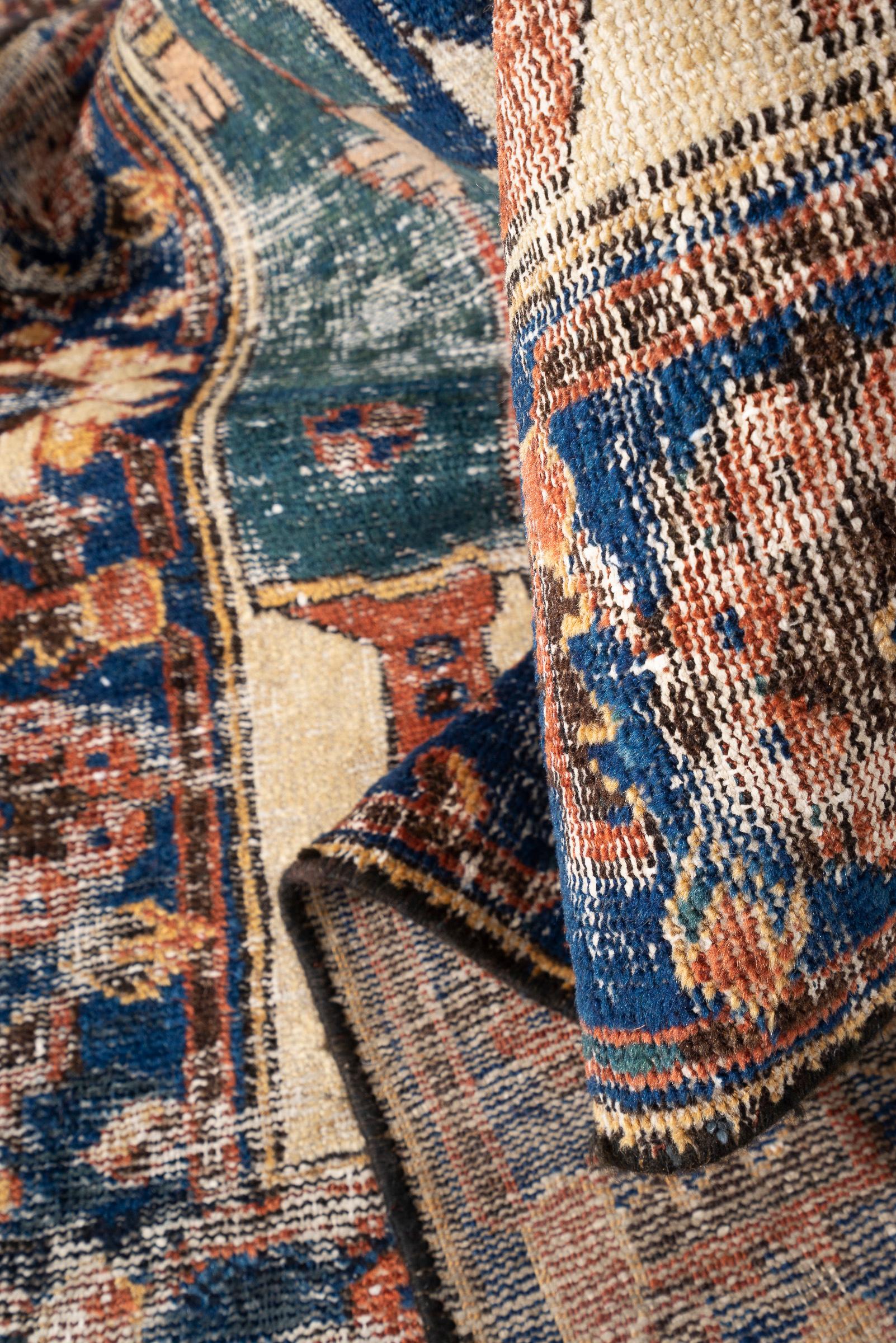 Antique Hooshang Shahi Persian Rug
