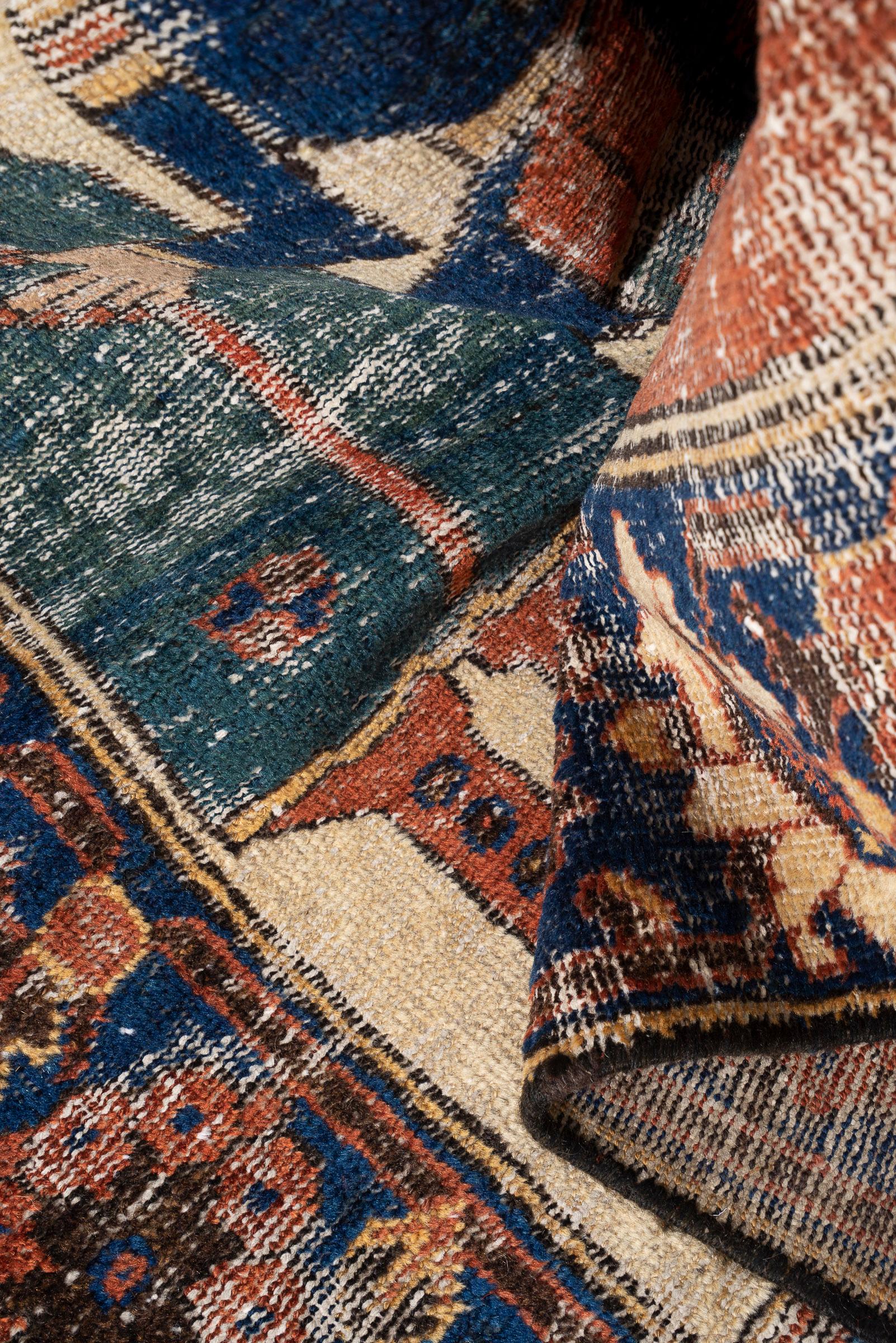 Antique Hooshang Shahi Persian Rug