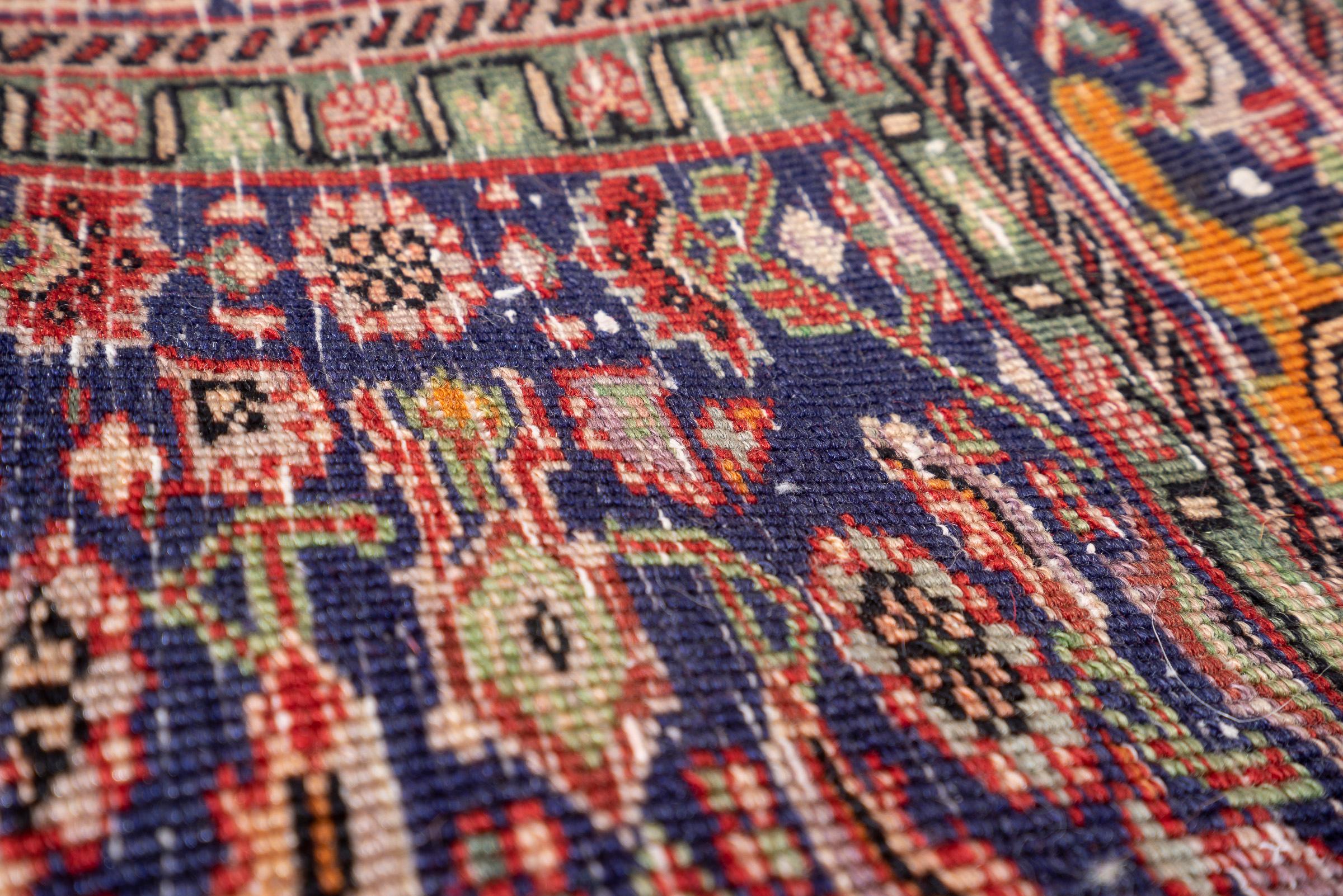 Antique Fine Bijar Persian Rug