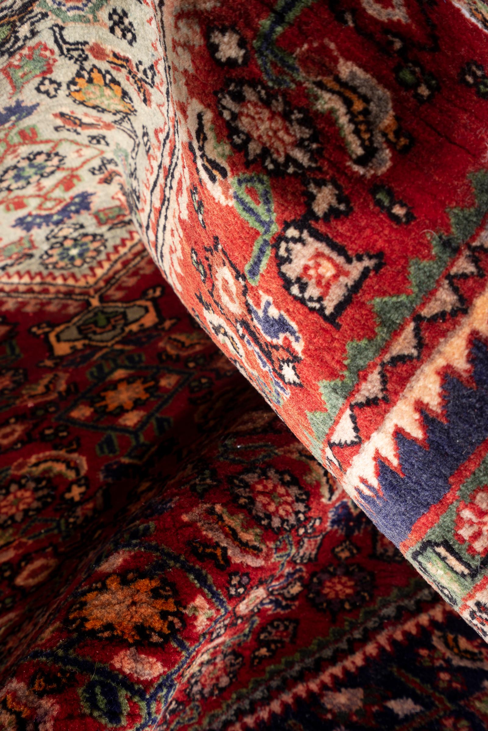 Antique Fine Bijar Persian Rug