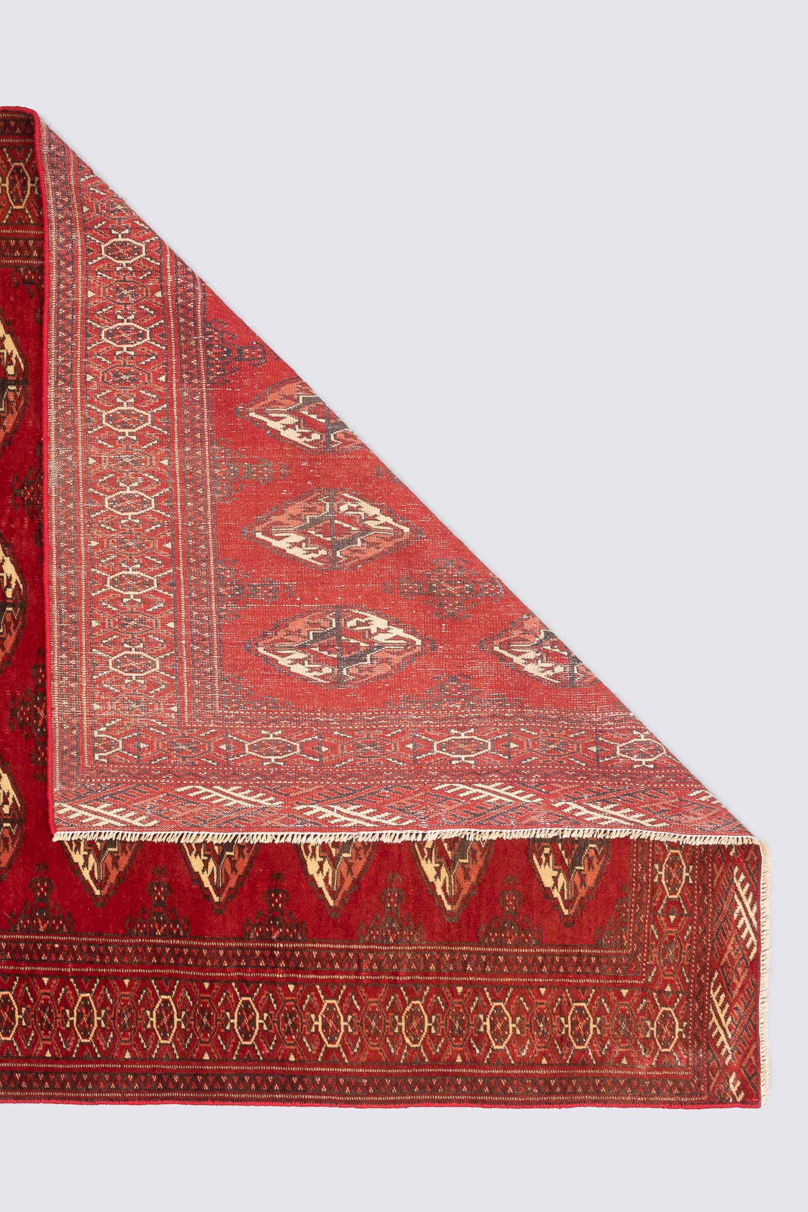 Torkaman Bukhara Persian Rug