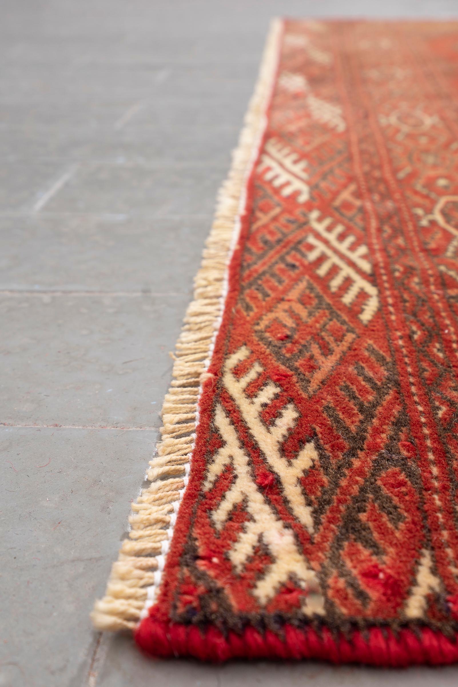 Torkaman Bukhara Persian Rug
