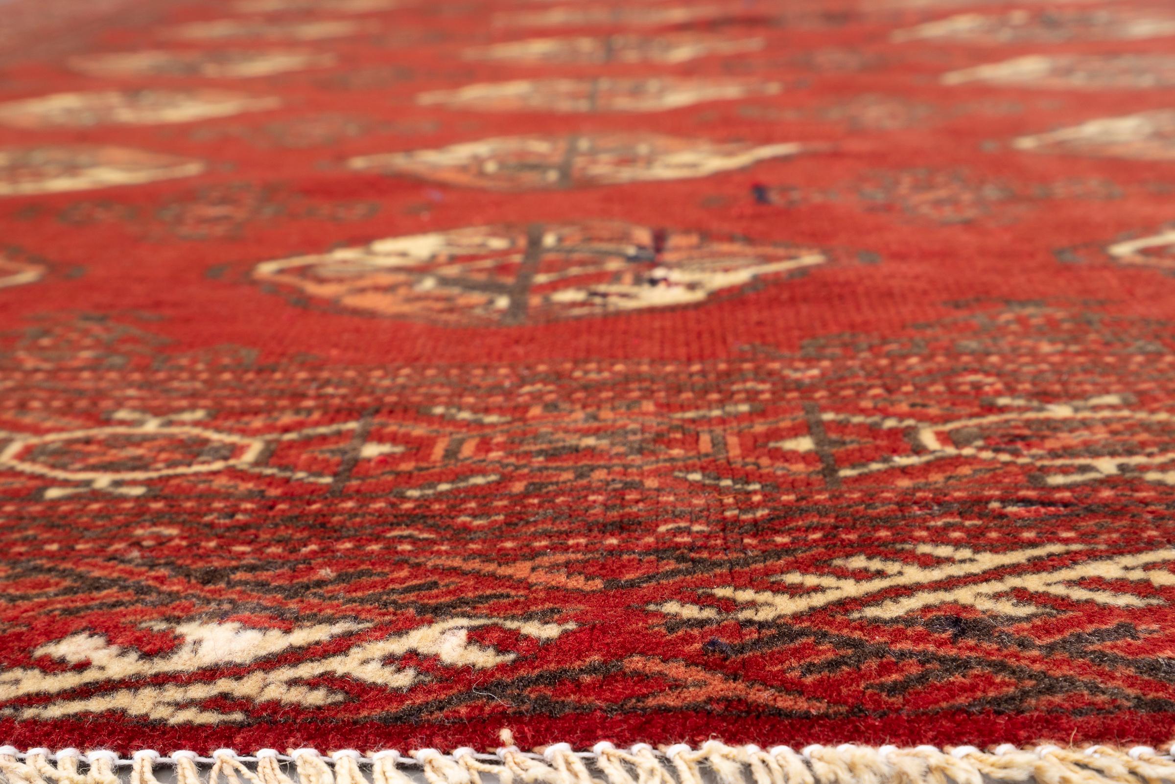 Torkaman Bukhara Persian Rug