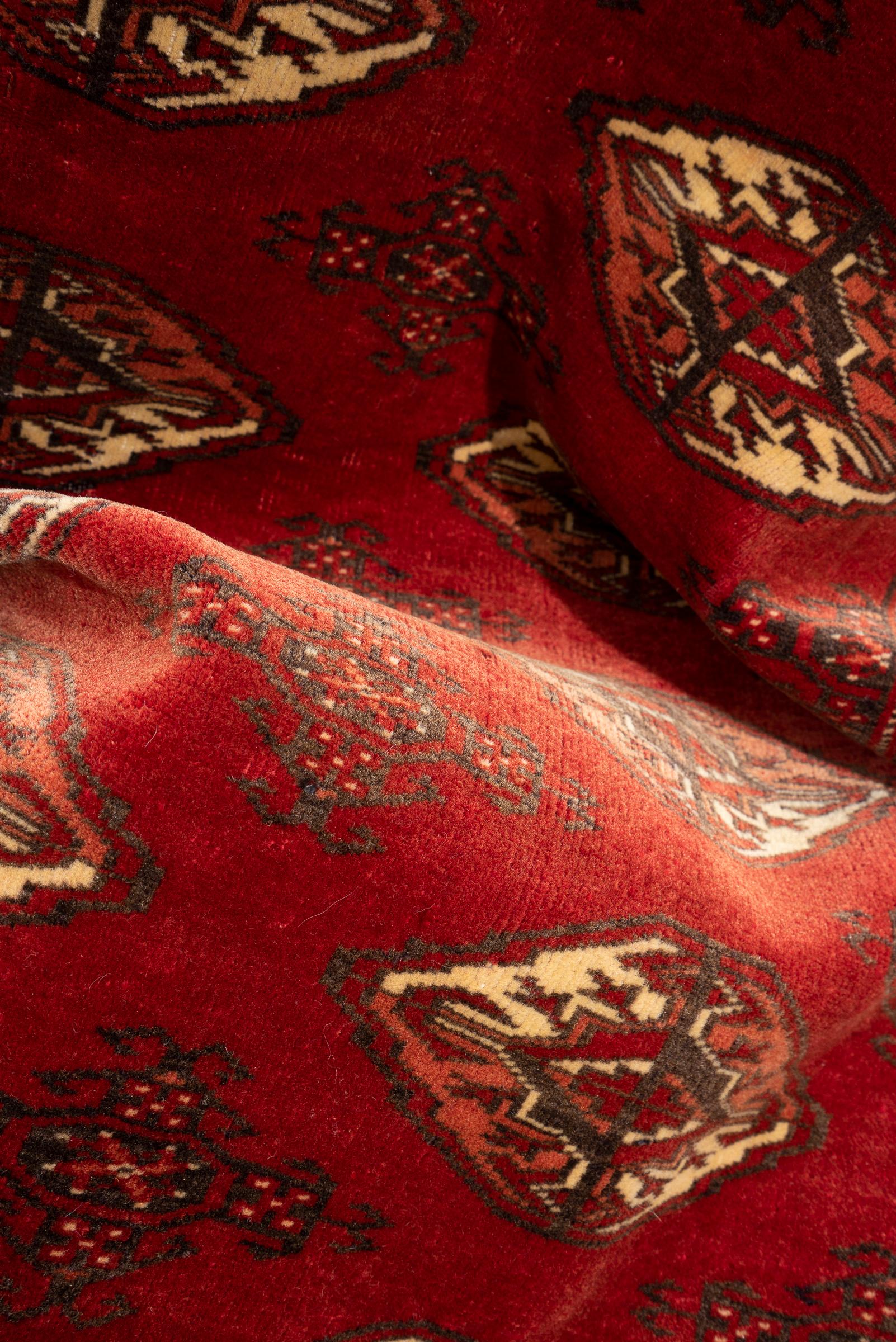 Torkaman Bukhara Persian Rug