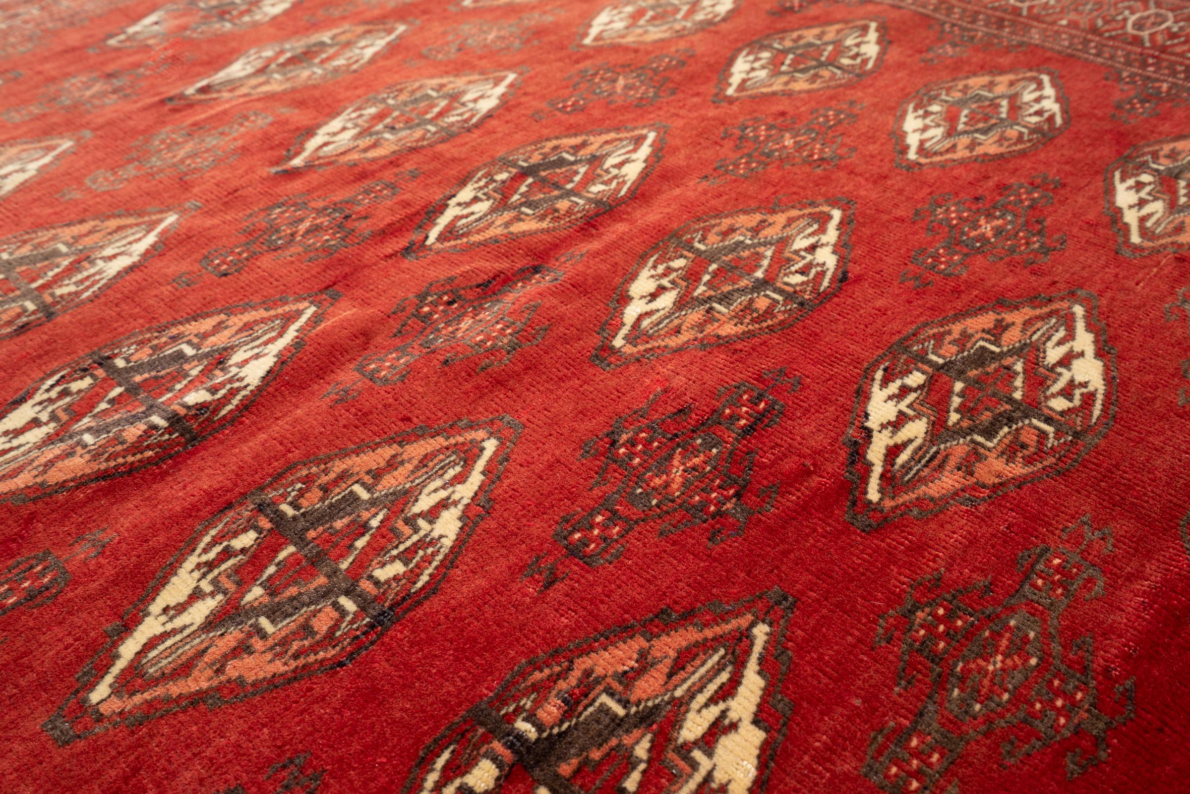 Torkaman Bukhara Persian Rug