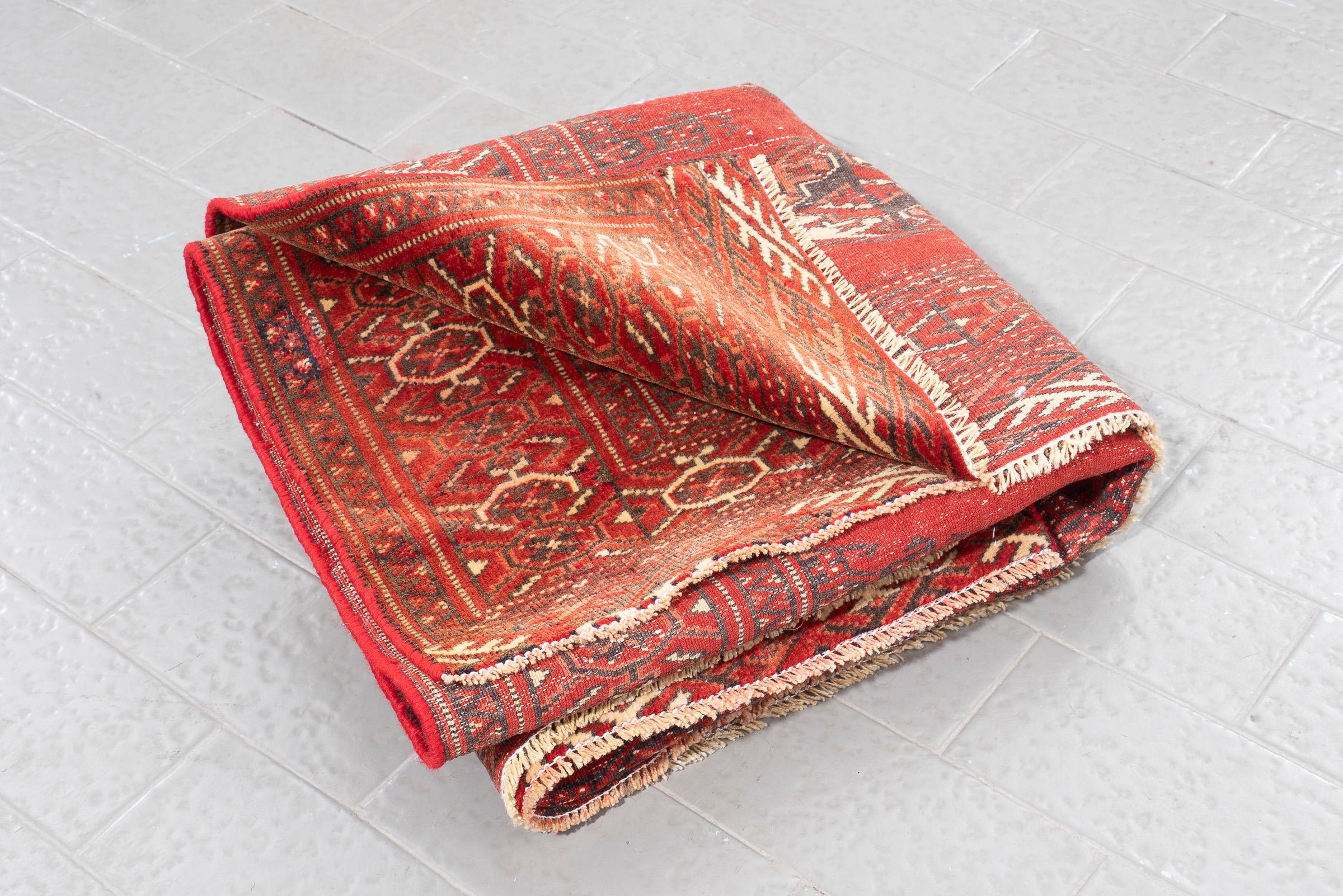 Torkaman Bukhara Persian Rug