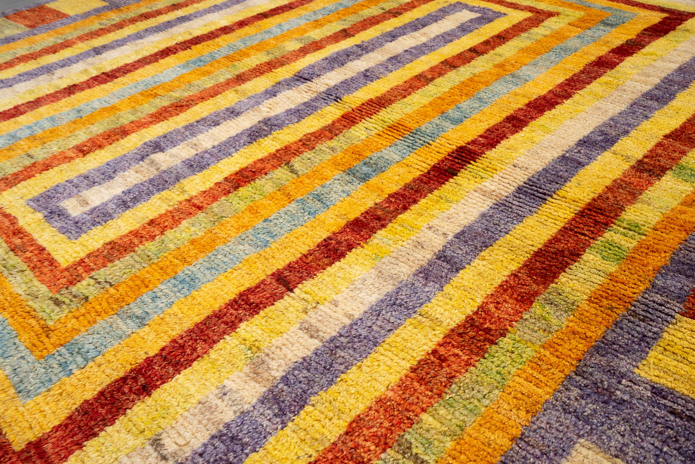 New Weave Qashqai Shooli Persian Gabbeh Rug