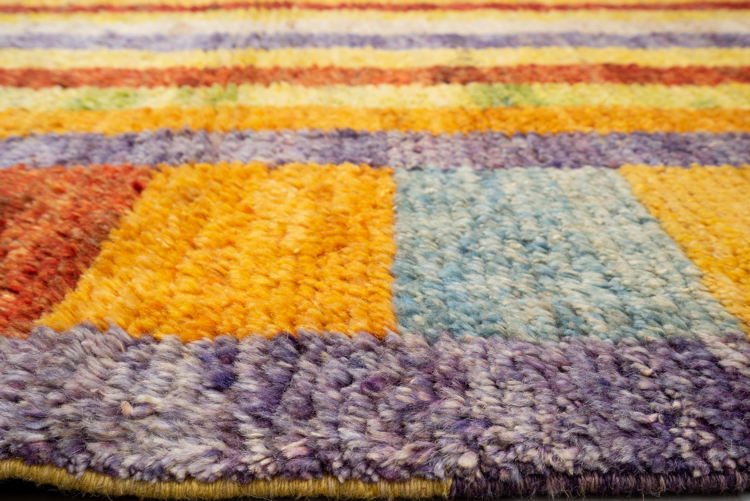 New Weave Qashqai Shooli Persian Gabbeh Rug