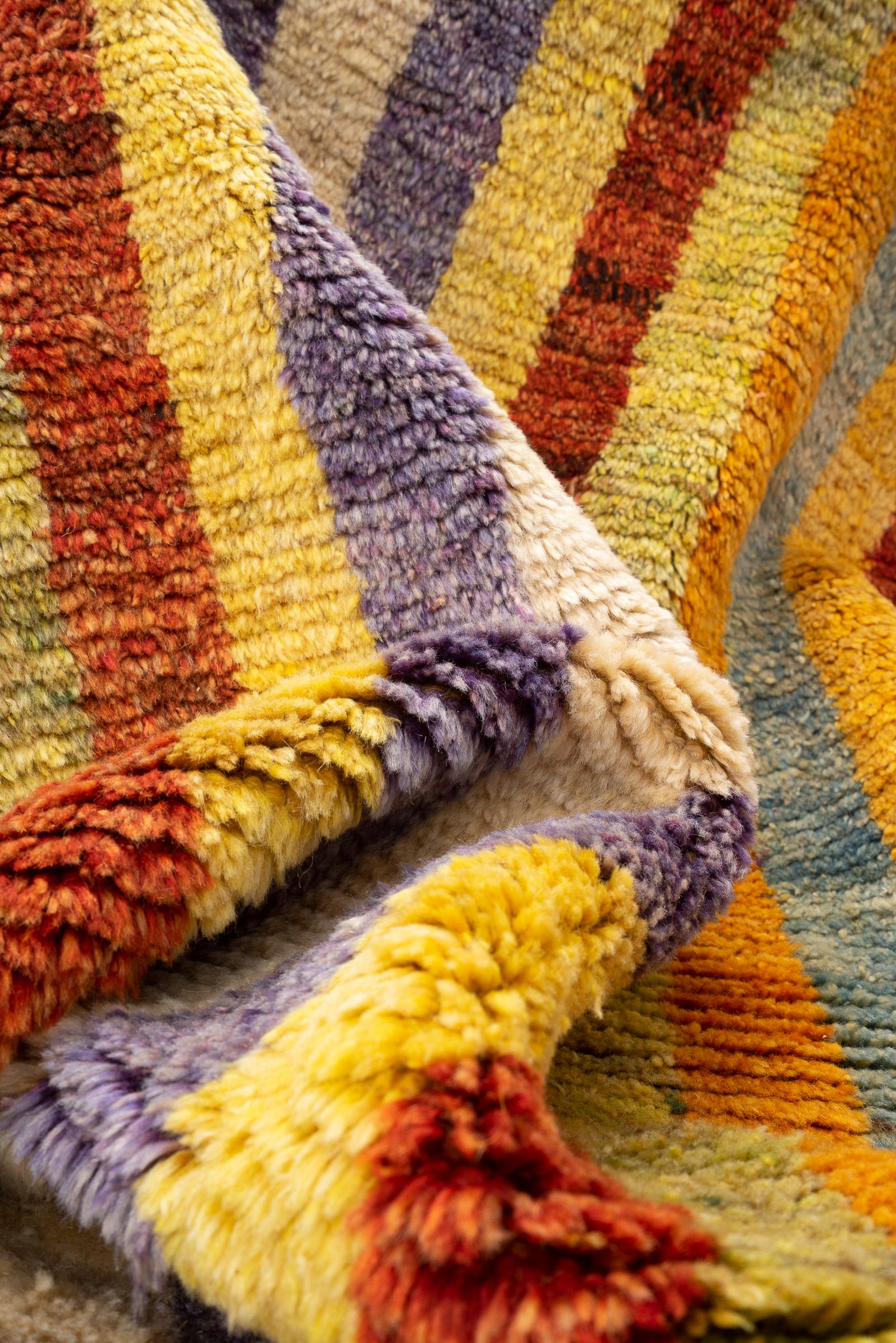 New Weave Qashqai Shooli Persian Gabbeh Rug