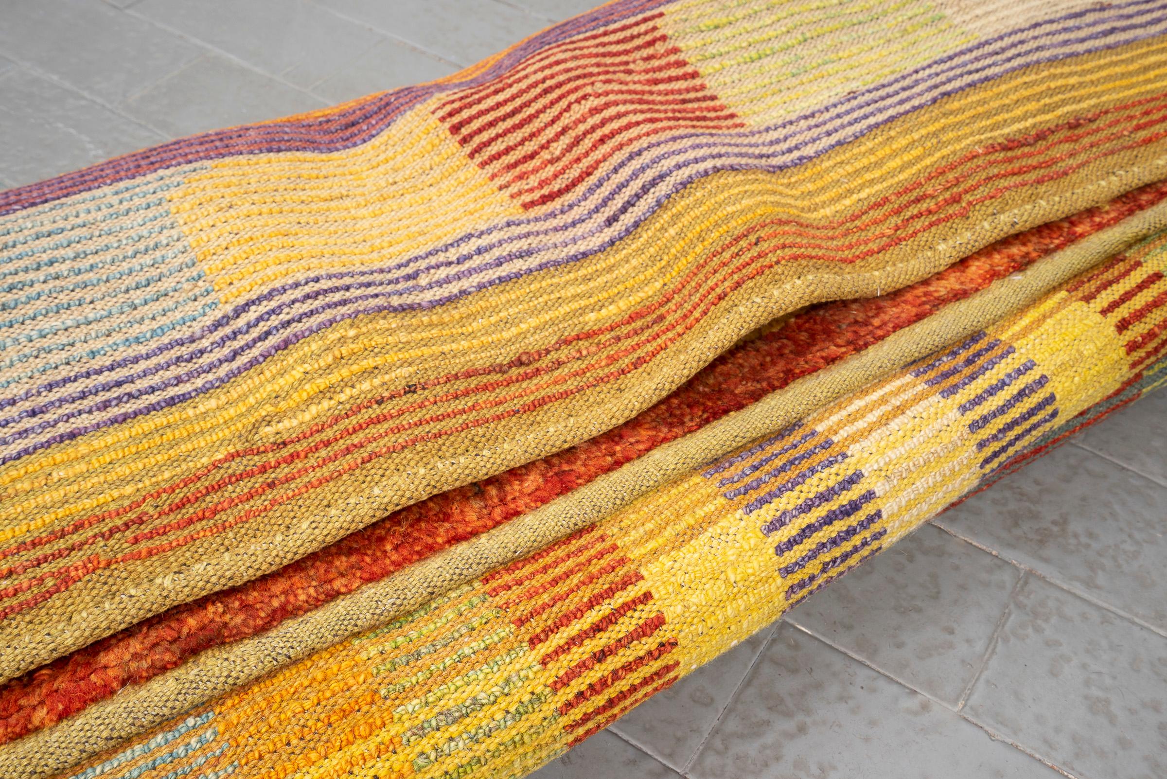 New Weave Qashqai Shooli Persian Gabbeh Rug