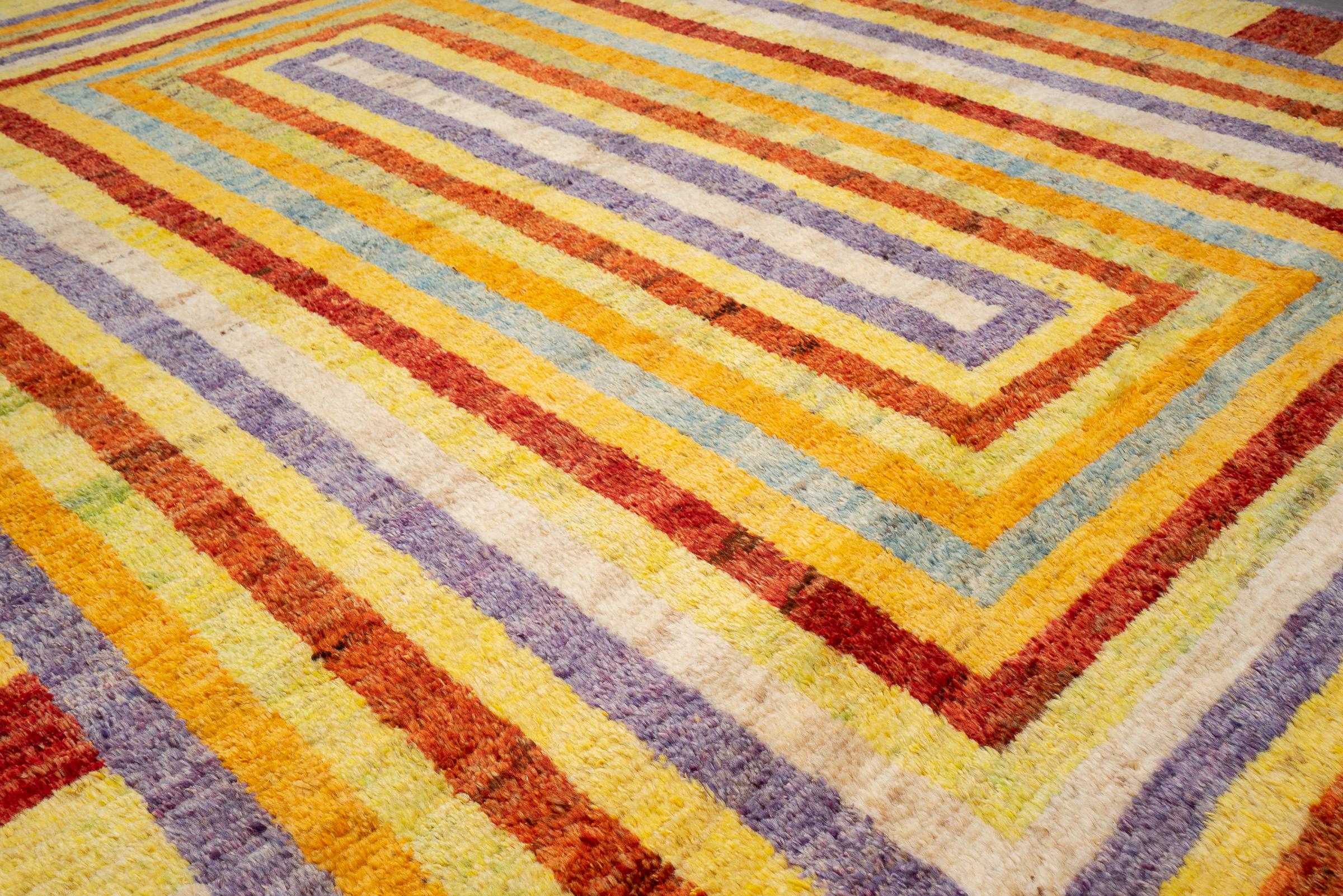 New Weave Qashqai Shooli Persian Gabbeh Rug