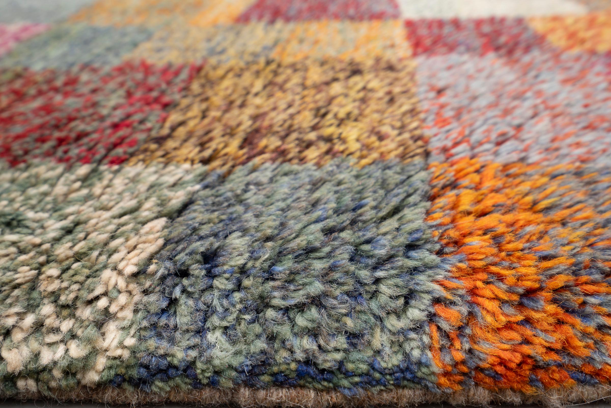 New Weave Qashqai Shooli Pepper Persian Gabbeh Rug