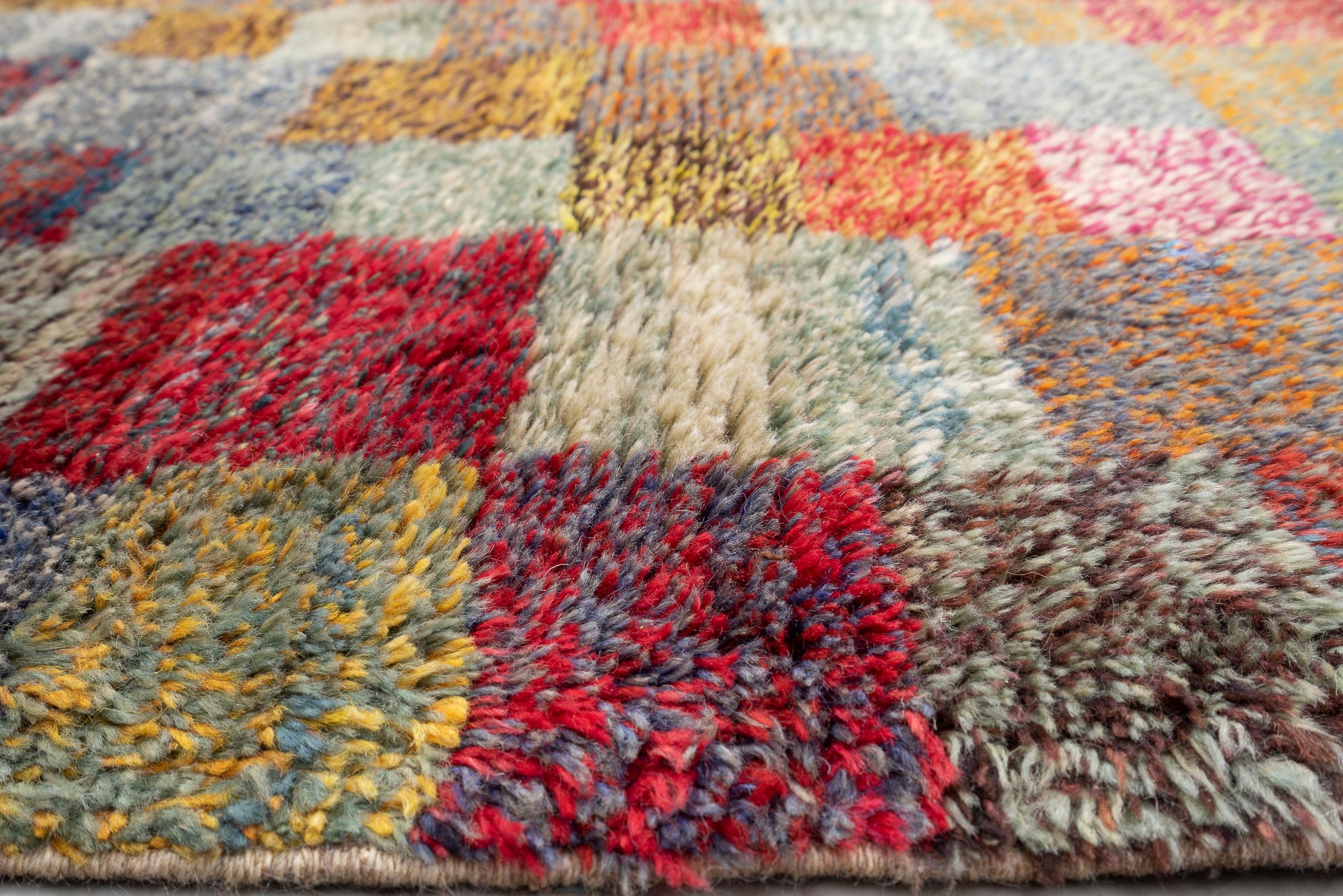 New Weave Qashqai Shooli Pepper Persian Gabbeh Rug