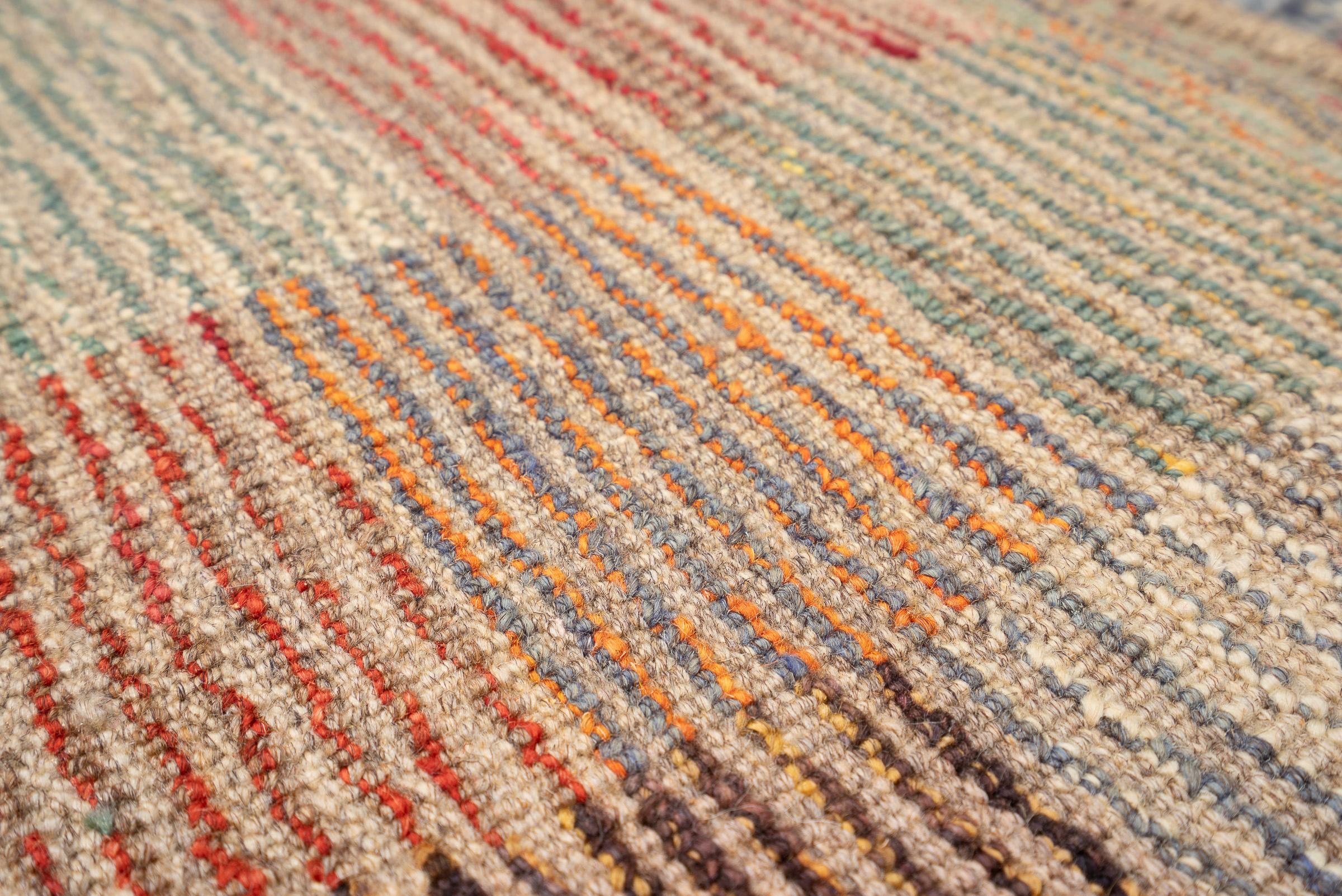 New Weave Qashqai Shooli Pepper Persian Gabbeh Rug