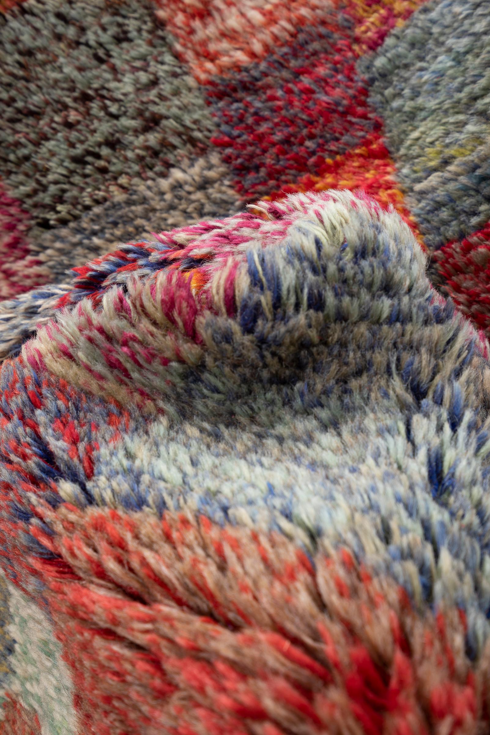 New Weave Qashqai Shooli Pepper Persian Gabbeh Rug