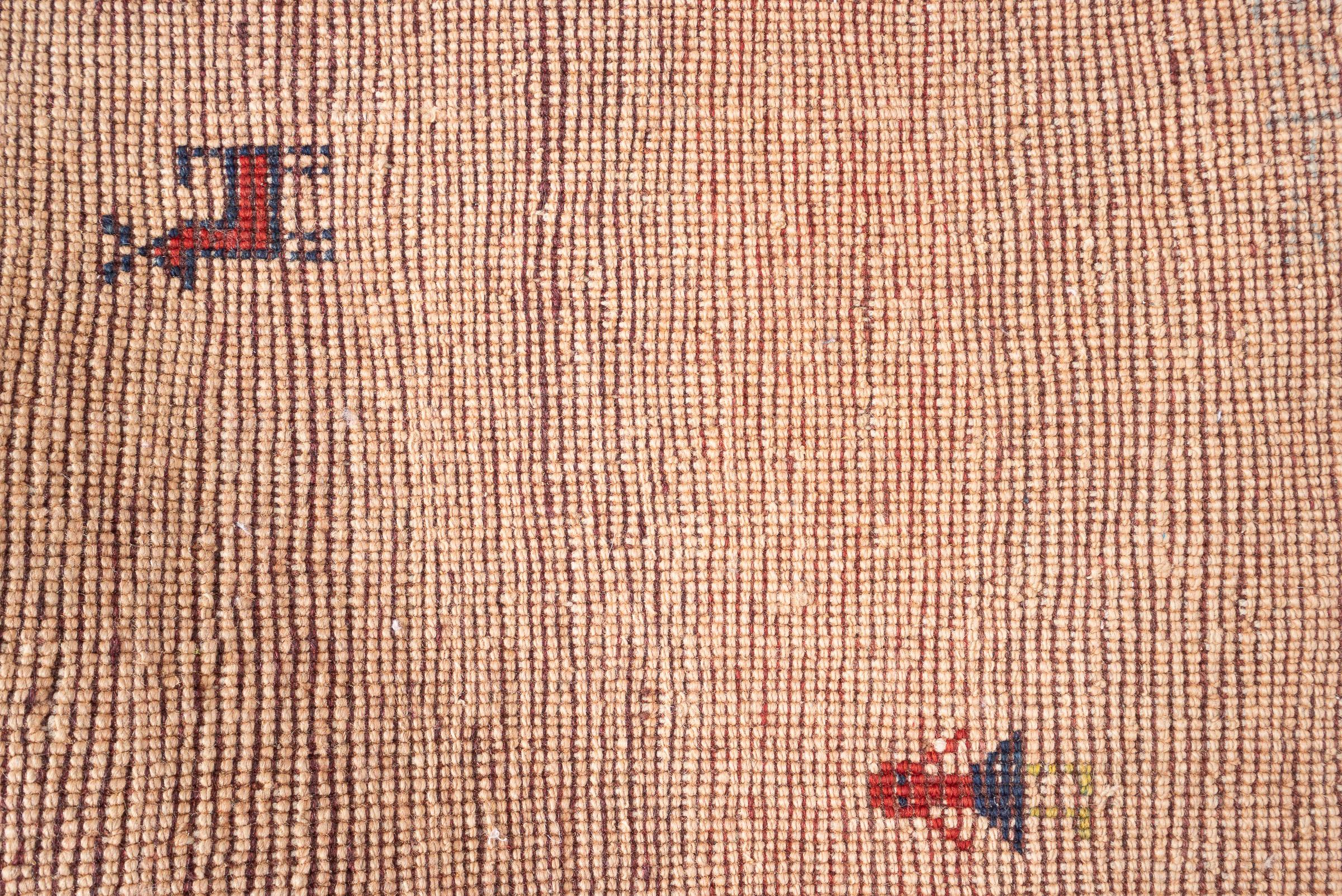 Qashqai Self Dye Persian Gabbeh Rug