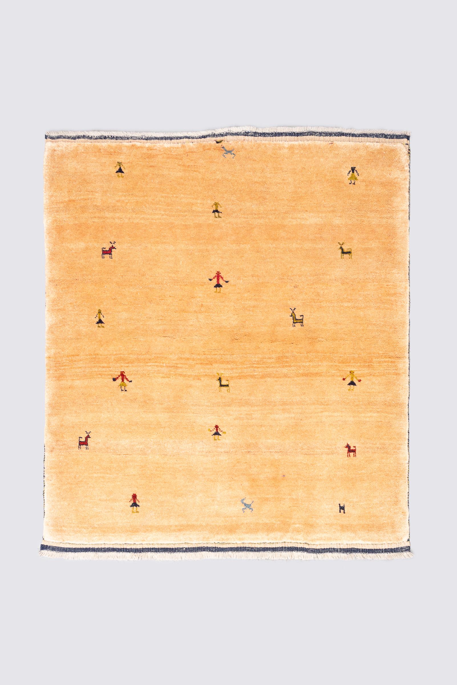 Vintage Qashqai Self Dye Gabbeh 2SQM