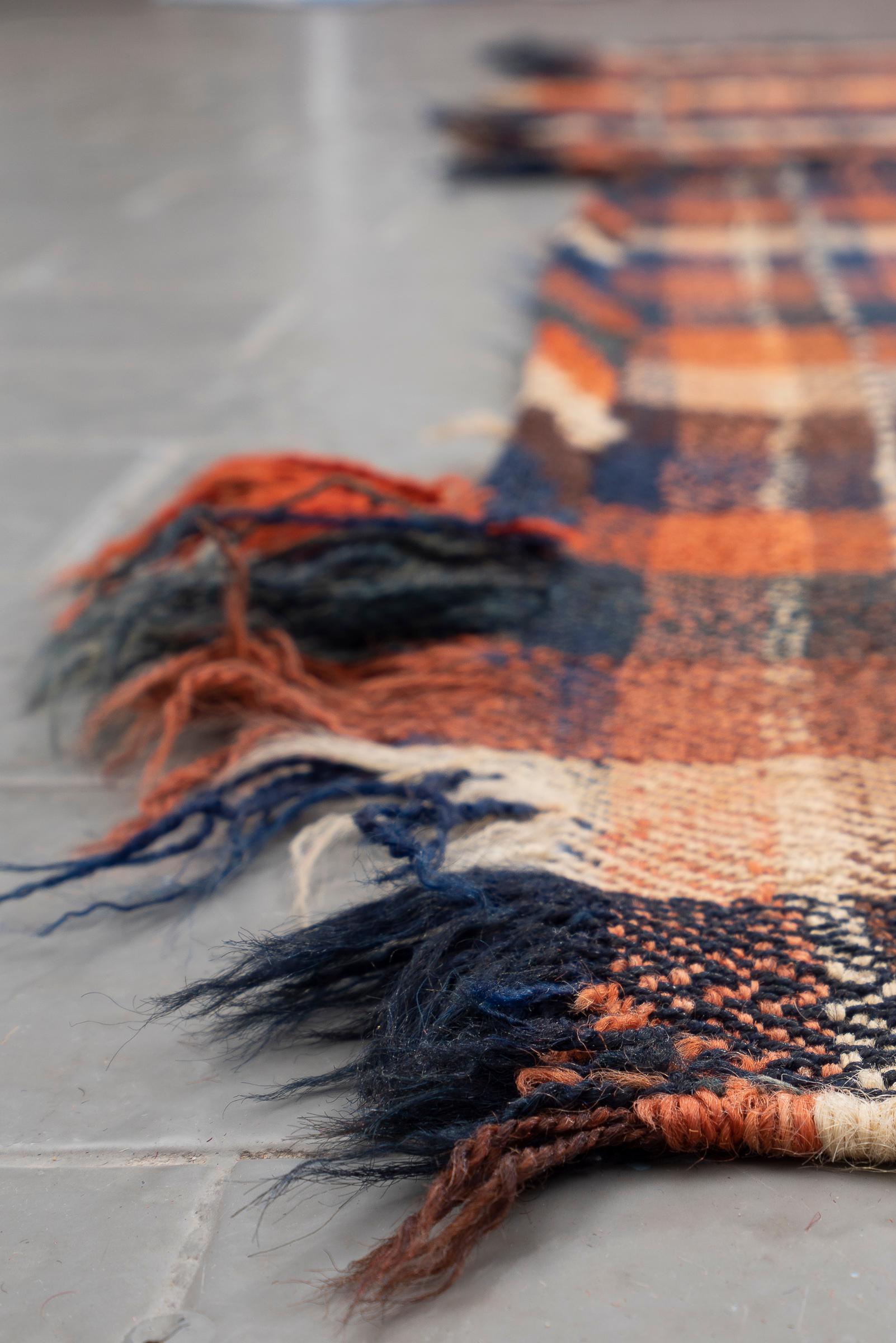 Qashqai Antique Stripe Persian Jajim Flatweave