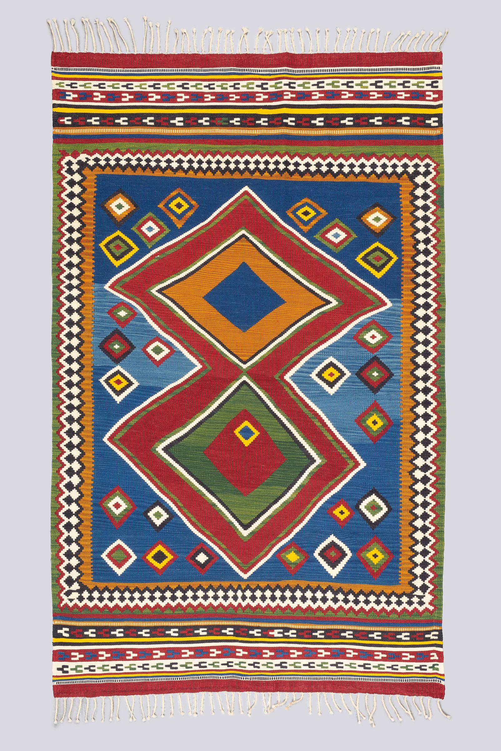 New Weave Fine Qashqai Double Toranj Kilim 2.7SQM