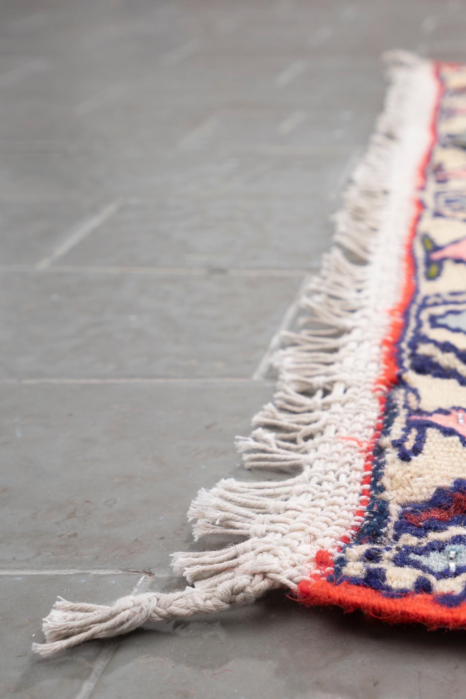 Vintage Fine Sanneh Persian Kilim Rug 1