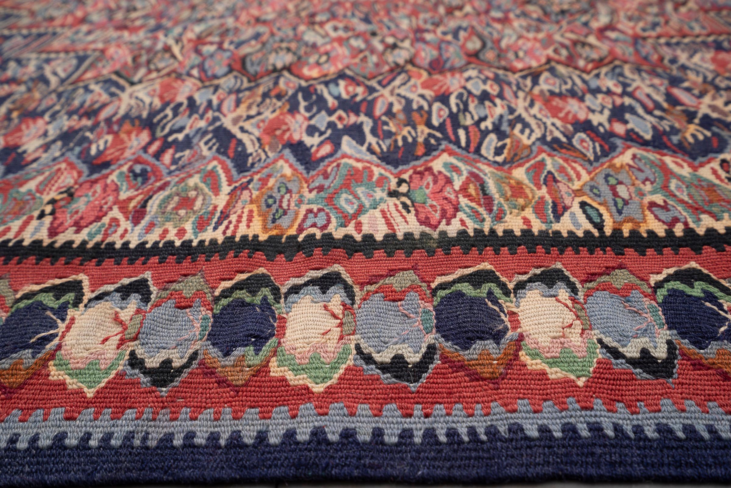Vintage Sanneh Fine Persian Kilim Rug