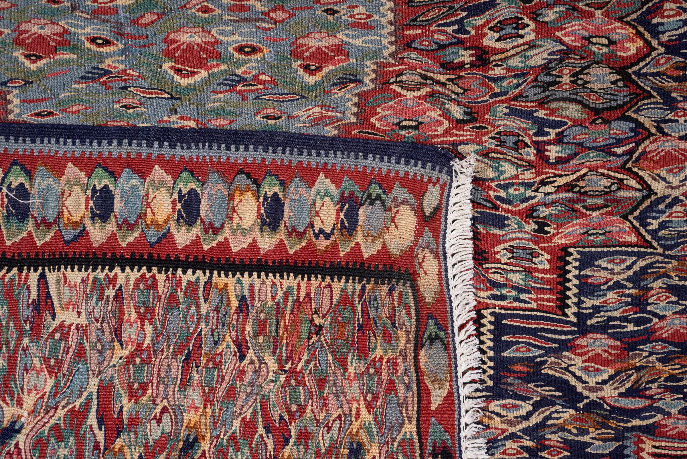 Vintage Sanneh Fine Persian Kilim Rug