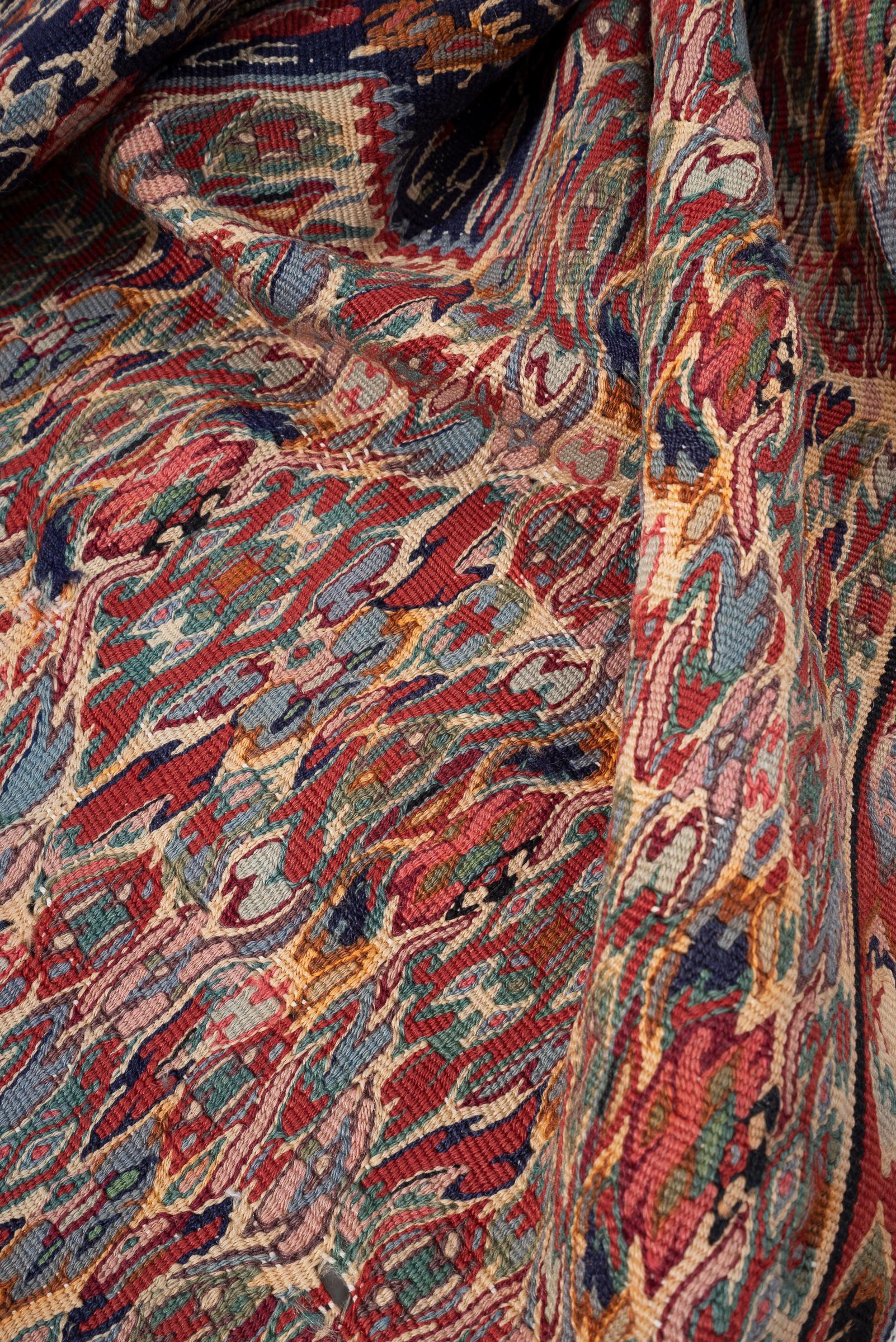 Vintage Sanneh Fine Persian Kilim Rug