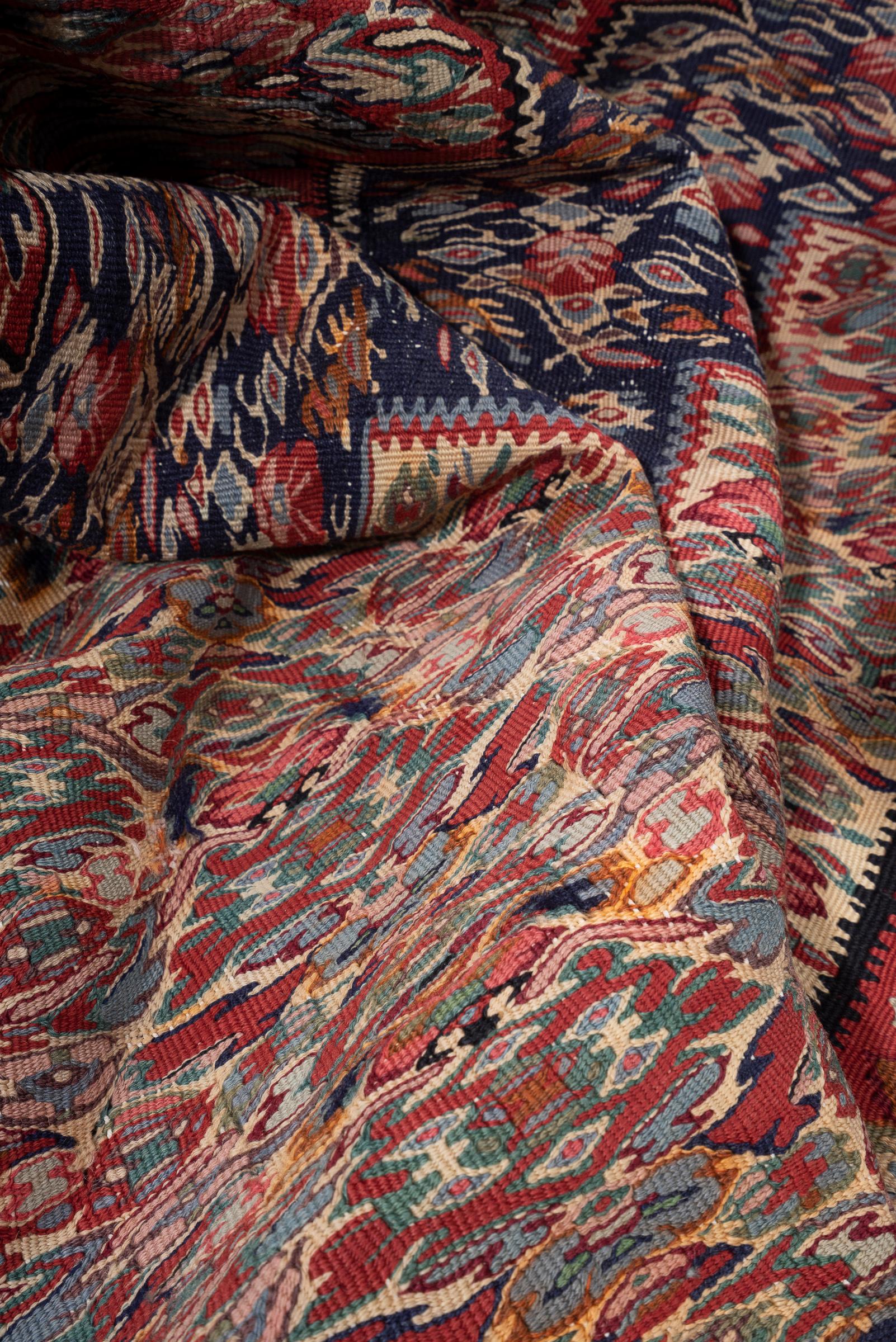 Vintage Sanneh Fine Persian Kilim Rug