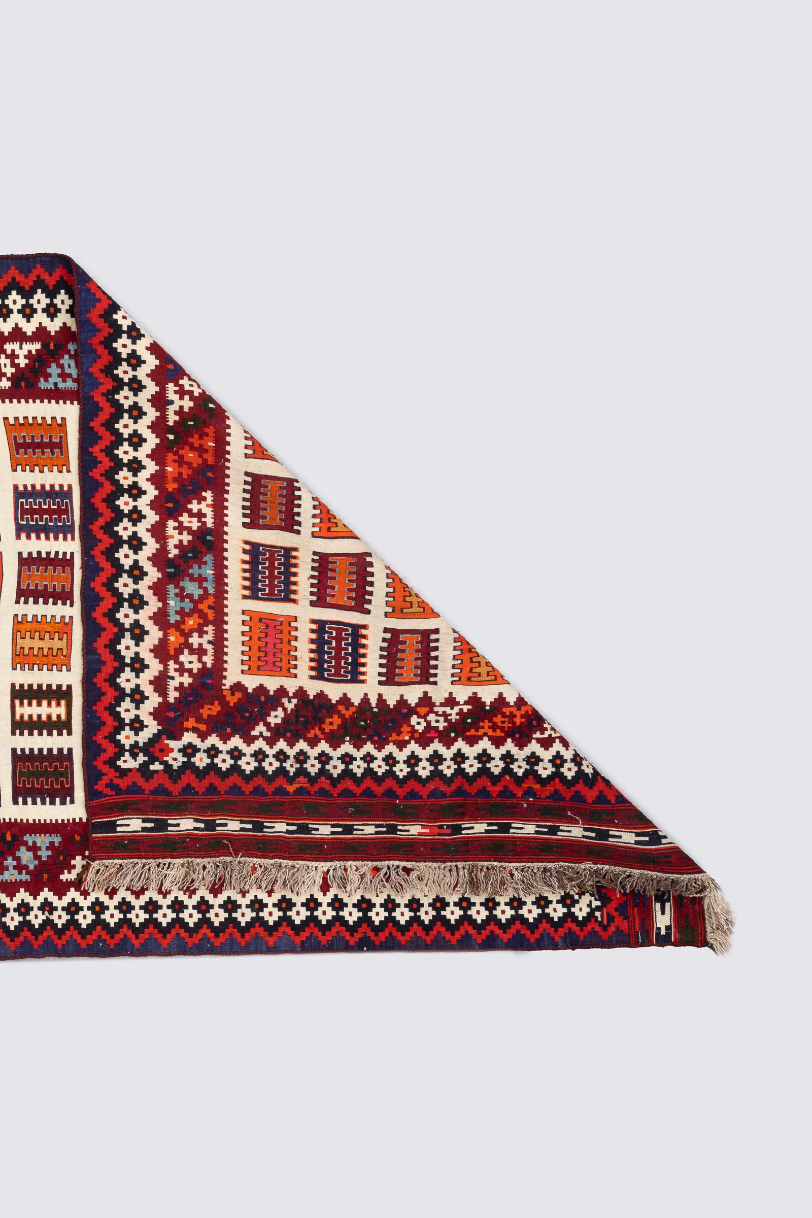 New Weave Qashqai Firuz Abad Persian Kilim Rug