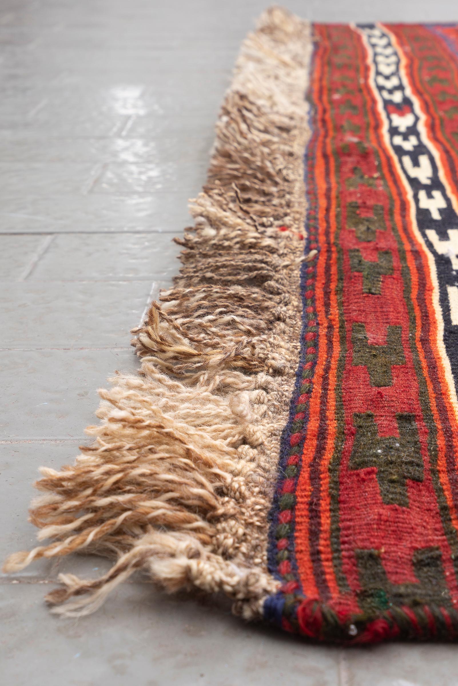 New Weave Qashqai Firuz Abad Persian Kilim Rug