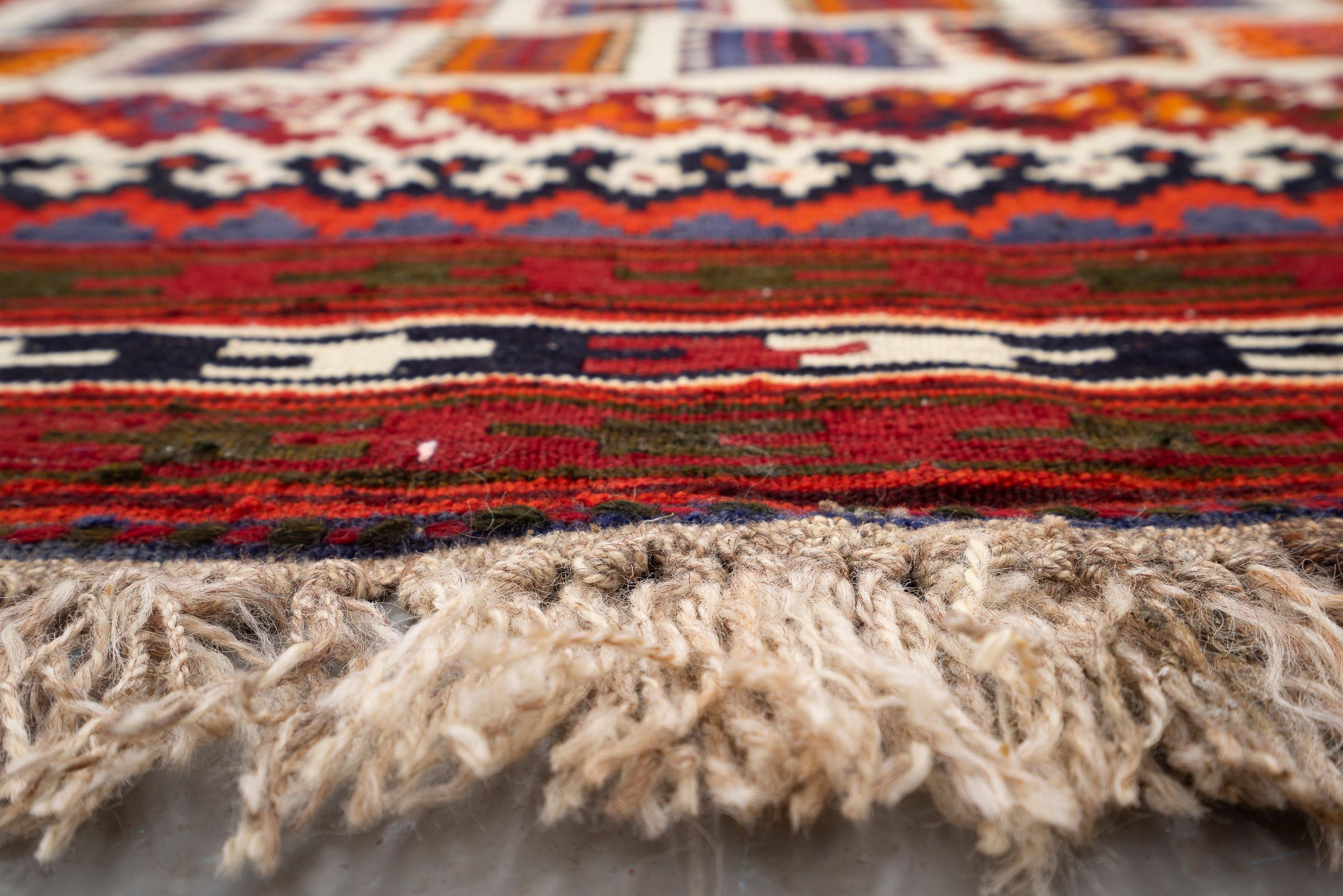 New Weave Qashqai Firuz Abad Persian Kilim Rug