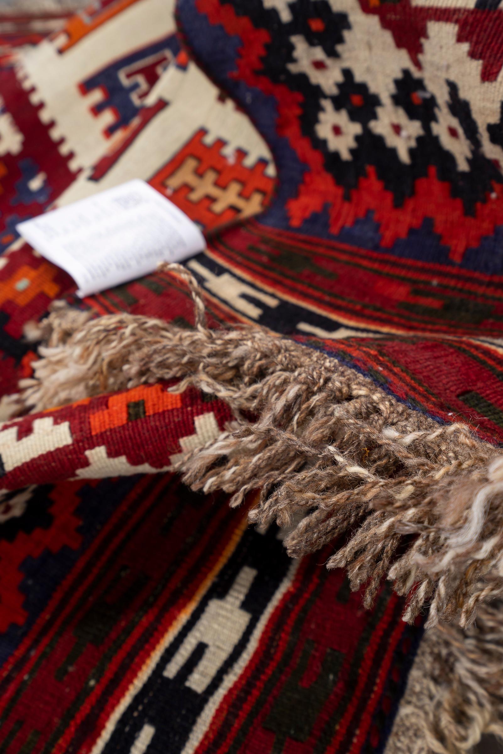 New Weave Qashqai Firuz Abad Persian Kilim Rug