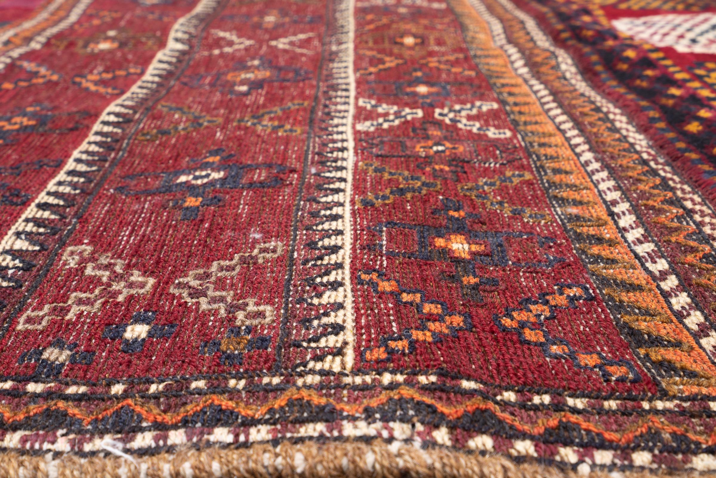 Vintage Bakhtiari Persian Tacheh Face